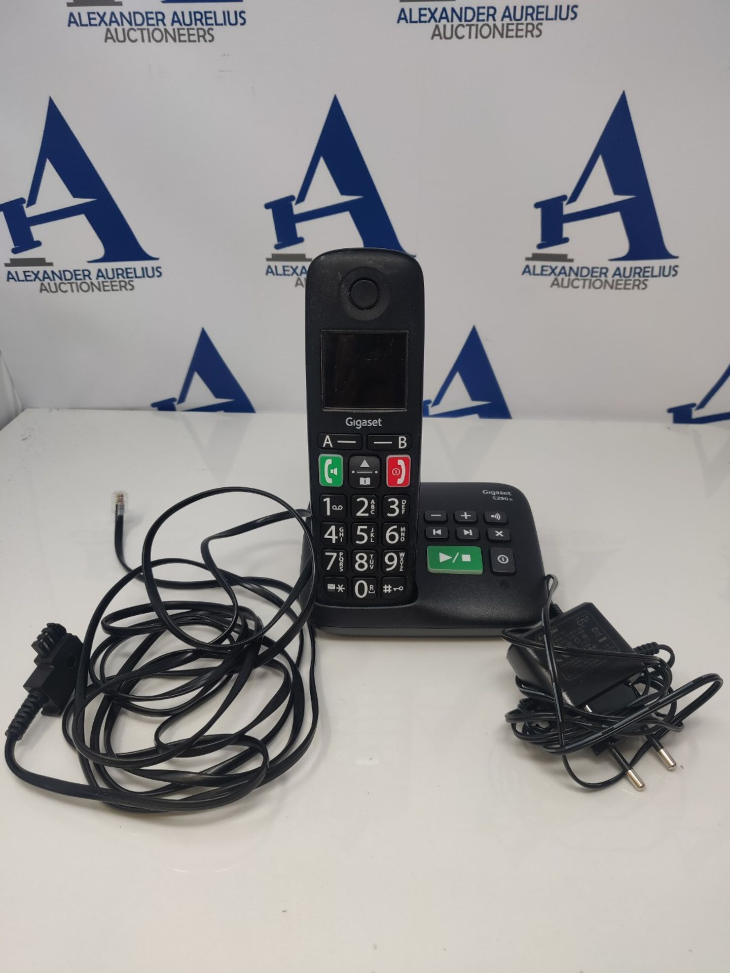 Gigaset E290A - Cordless senior telephone with answering machine and large buttons - l - Bild 3 aus 3