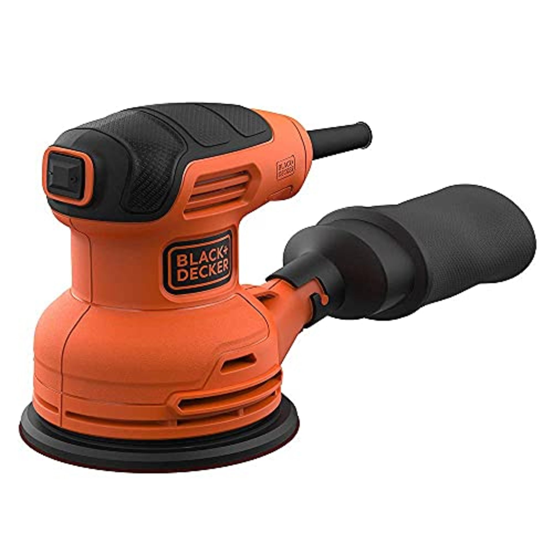 BLACK+DECKER 230 W 125 mm Random Orbit Electric Sander, BEW210-GB