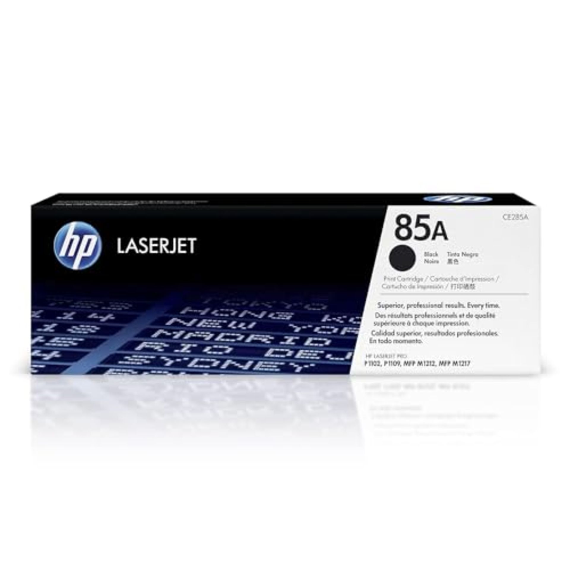 RRP £61.00 HP CE285A 85A Original LaserJet Toner Cartridge, Black, Single Pack