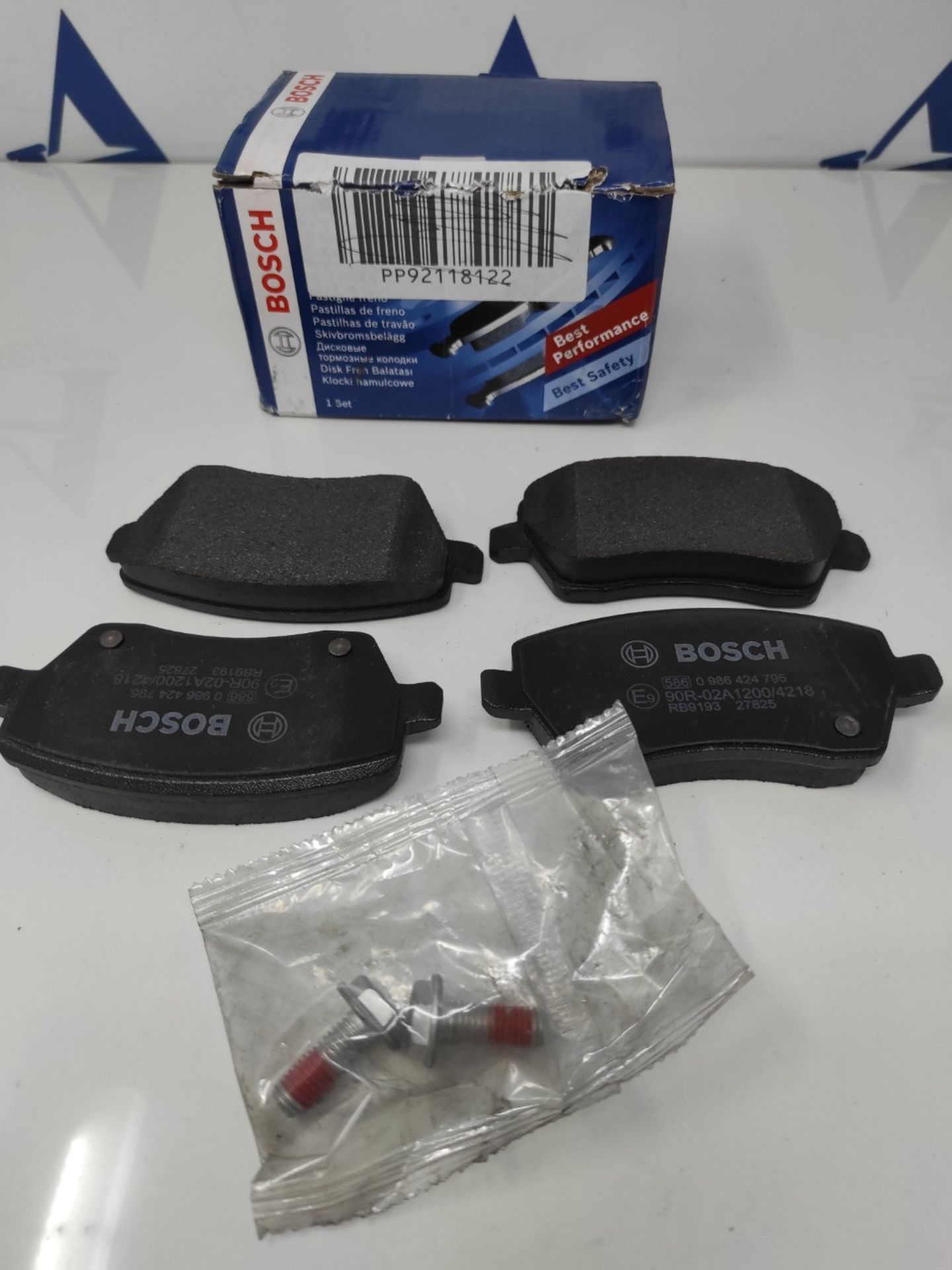 Bosch BP2697 Brake pads - Front axle - ECE-R90 certification - 1 set of 4 pads - Image 2 of 2