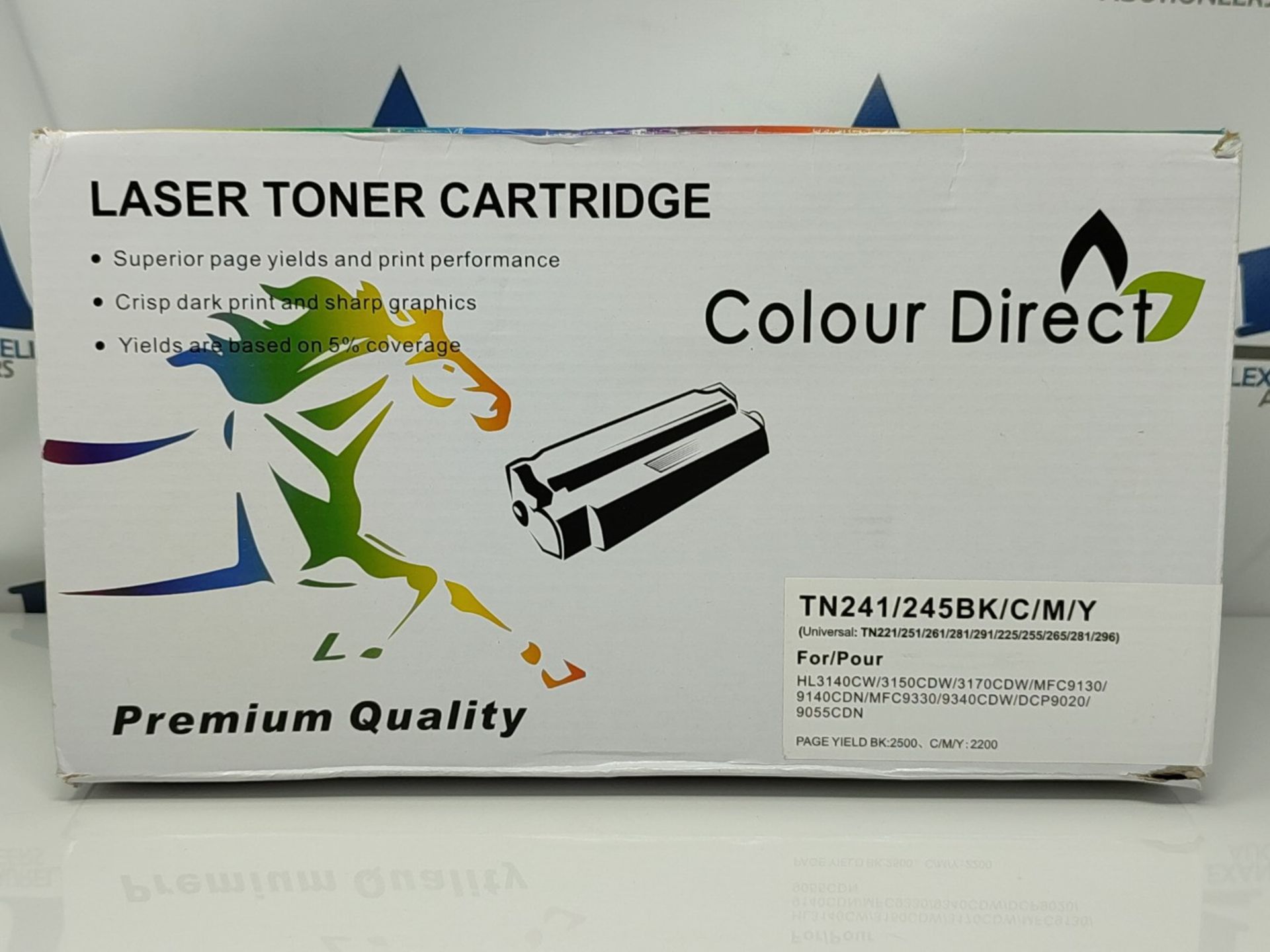 Go Inks® 1 Set of 4 Laser Toner cartridges to replace Brother TN245 Compatible / non- - Image 2 of 2