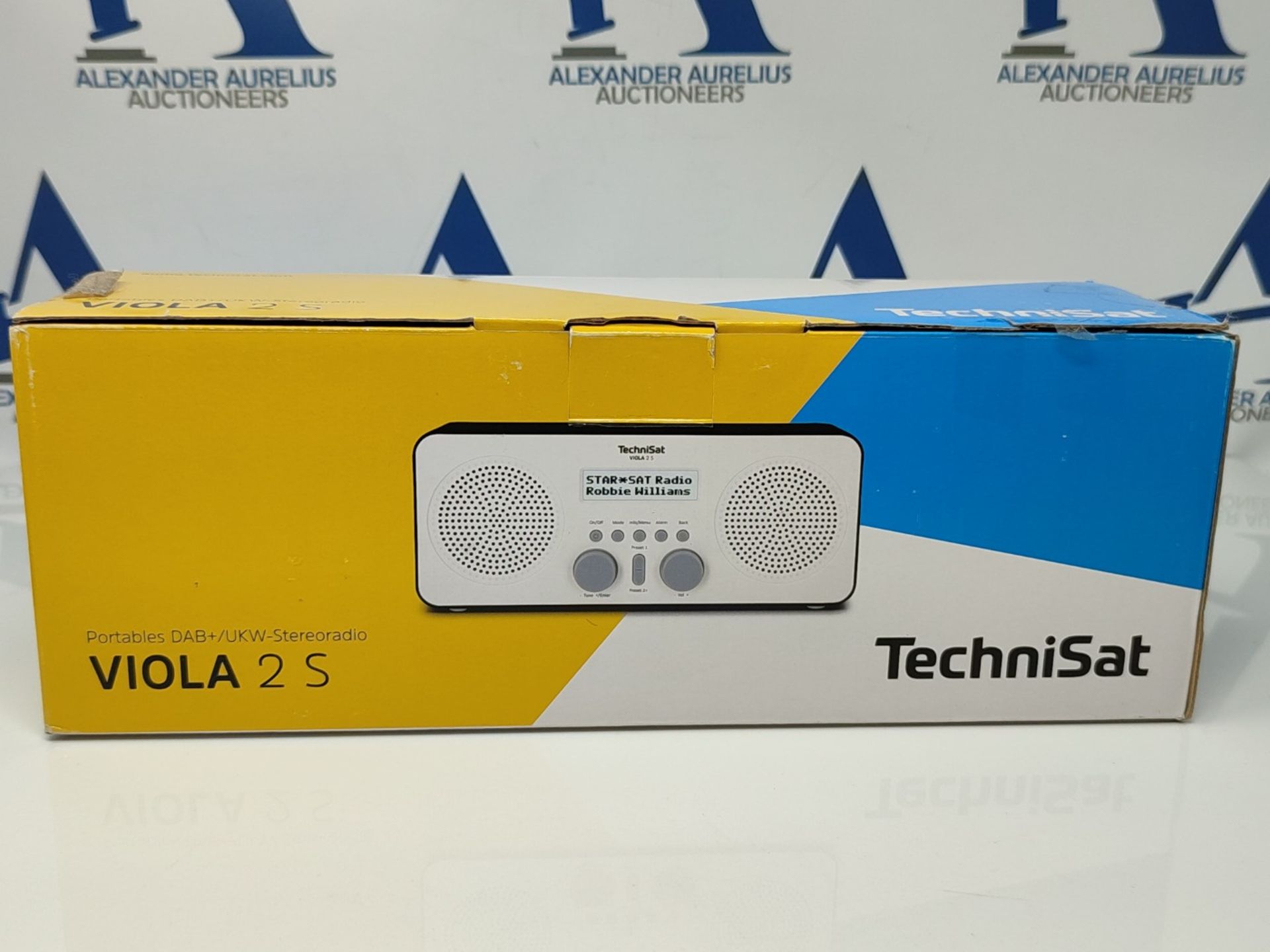 TechniSat VIOLA 2 S - portable DAB radio (DAB+, FM, alarm clock, stereo speakers, head - Bild 2 aus 3
