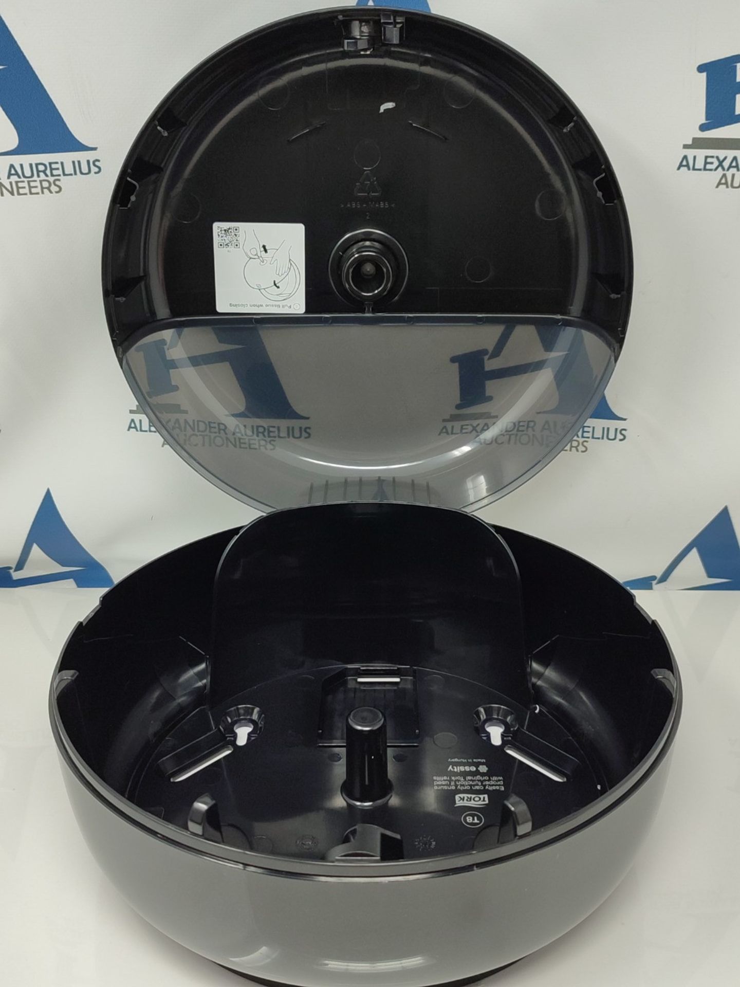 Tork SmartOne Toilet Roll Dispenser Black T8, High Capacity, Elevation Range, 680008 - Image 2 of 3