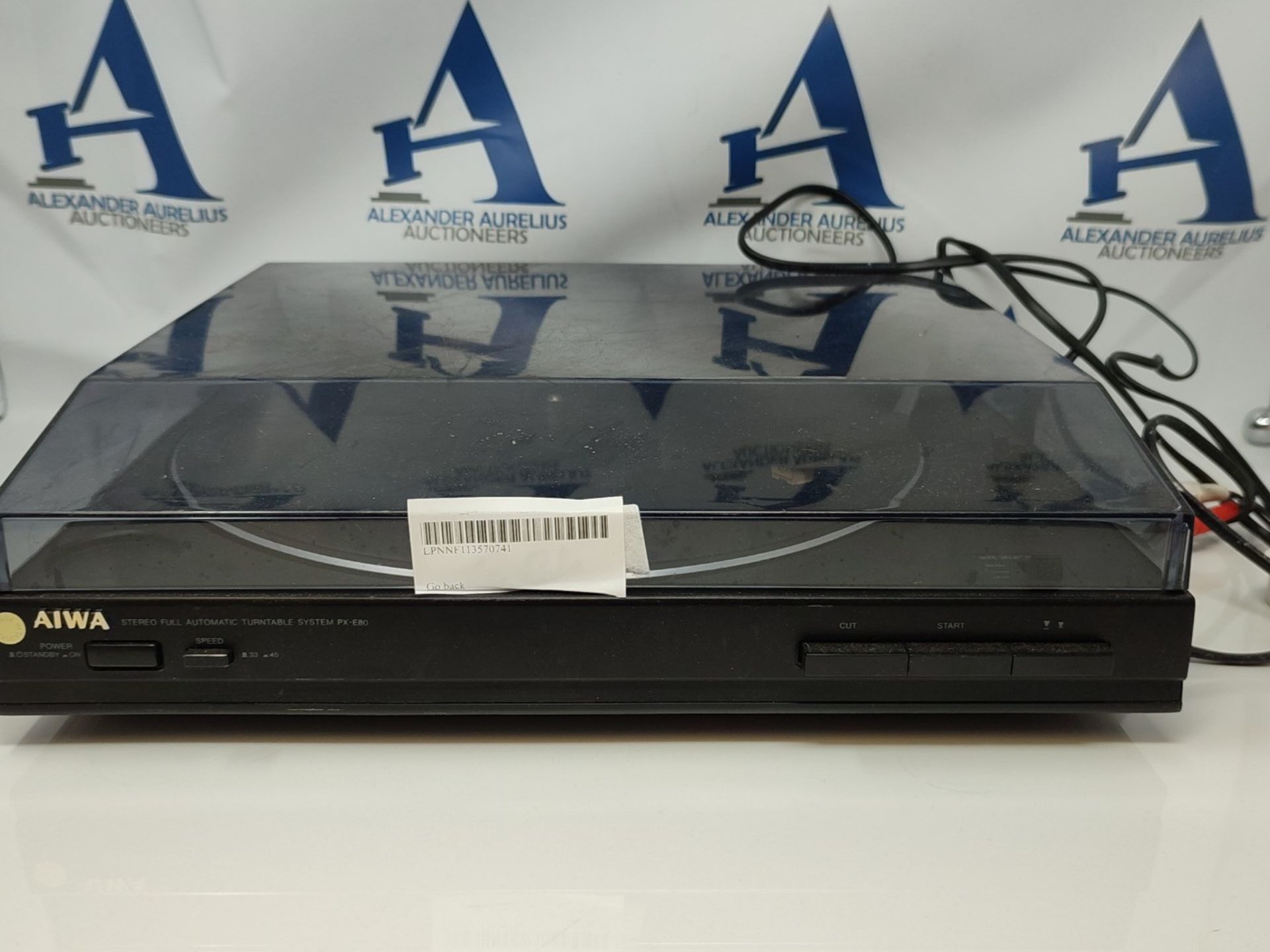 AIWA PX-E80 Full Automatic Turntable Record - Bild 3 aus 3