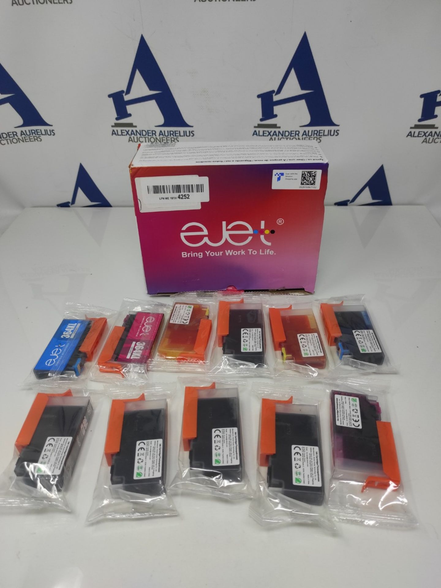 ejet 364XL High Yield Ink Cartridges Replacement for 364 XL Compatible for Deskjet 307 - Image 2 of 2