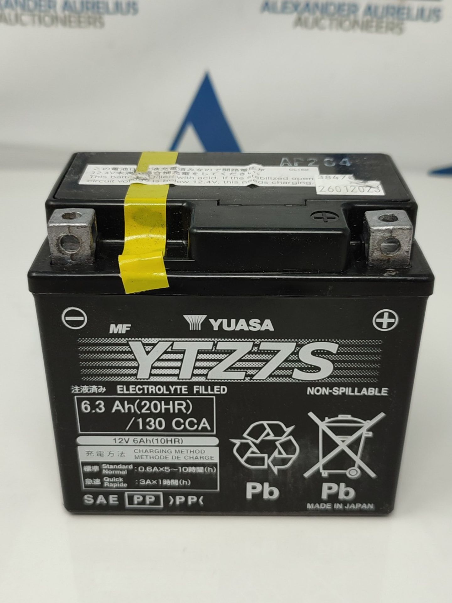 RRP £98.00 Yuasa Batteries YTZ7S - Image 3 of 3