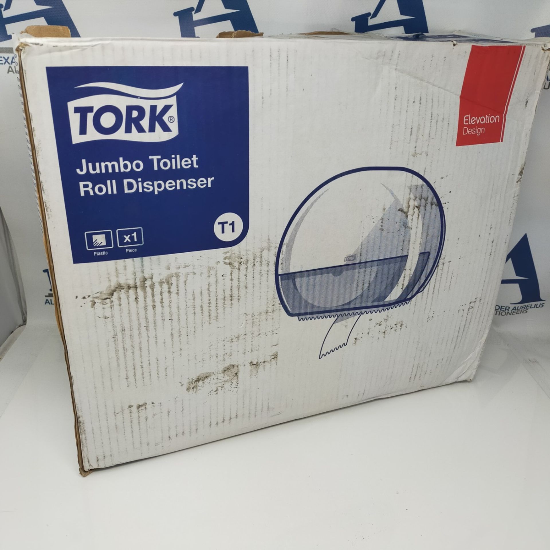 RRP £50.00 Tork 554000 Jumbo Toilet Roll Dispenser T1 / Plastic Dispenser Suitable for T1 Jumbo T - Image 2 of 3