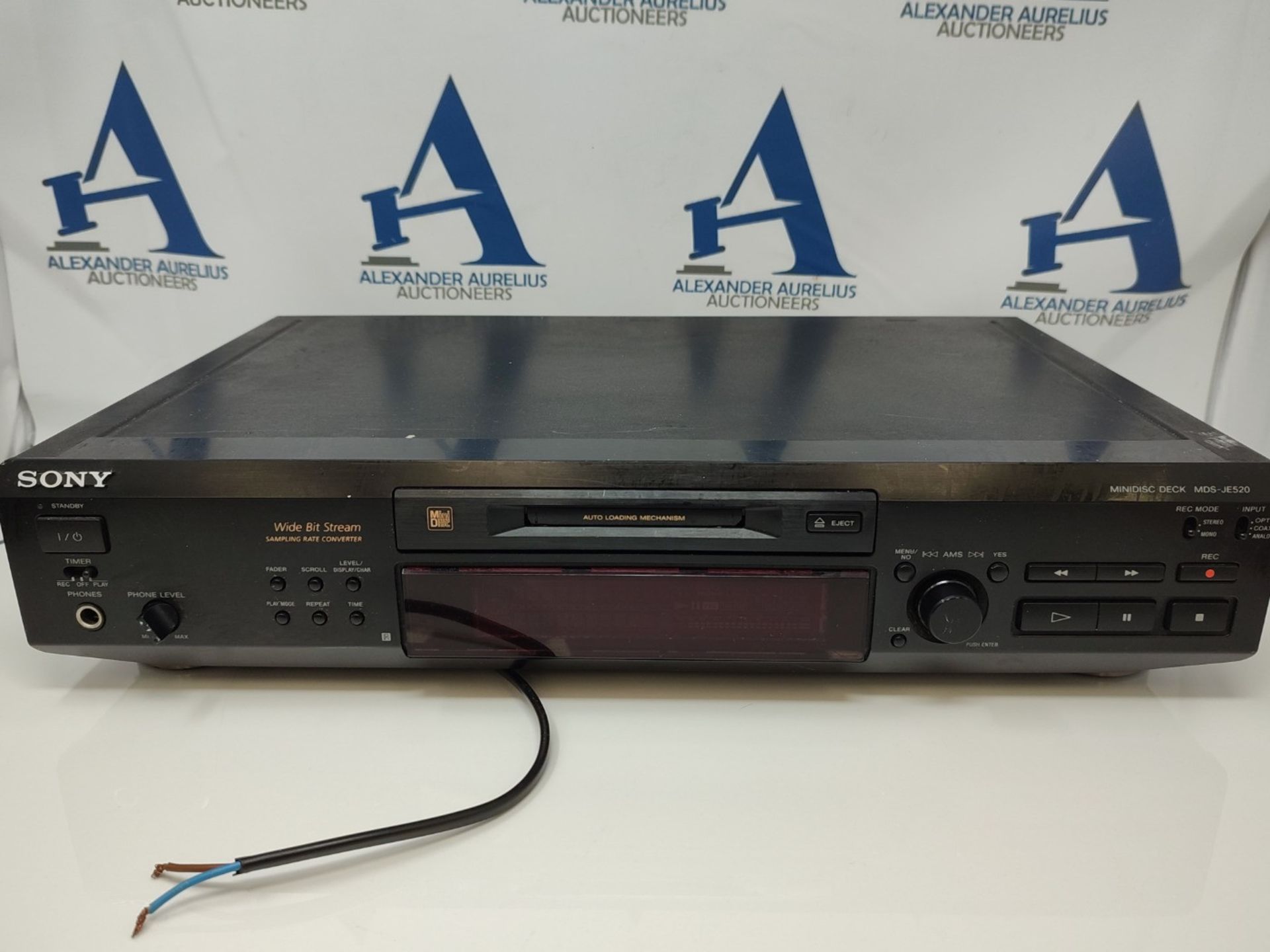 Sony MDS-JE520 Minidisc Deck MD Player Recorder