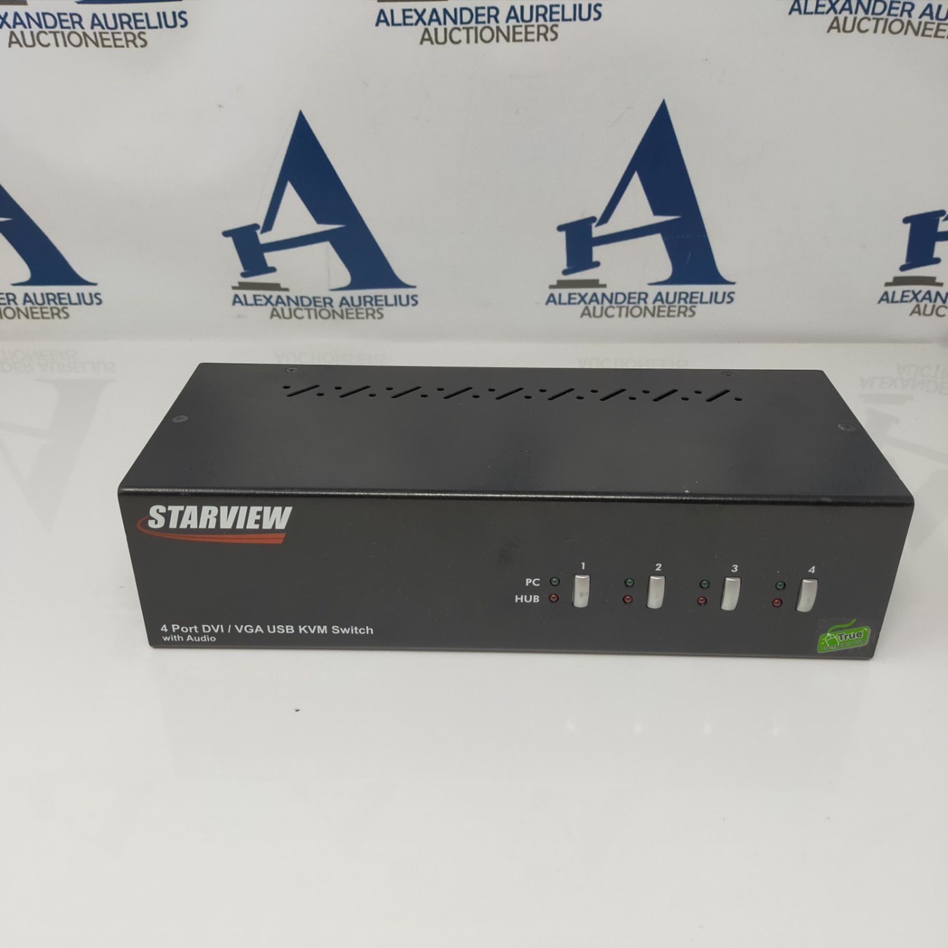 Starview SWIT-SV431DVIDDU 4 Port Dual DVI USB KVM Switch With Audio