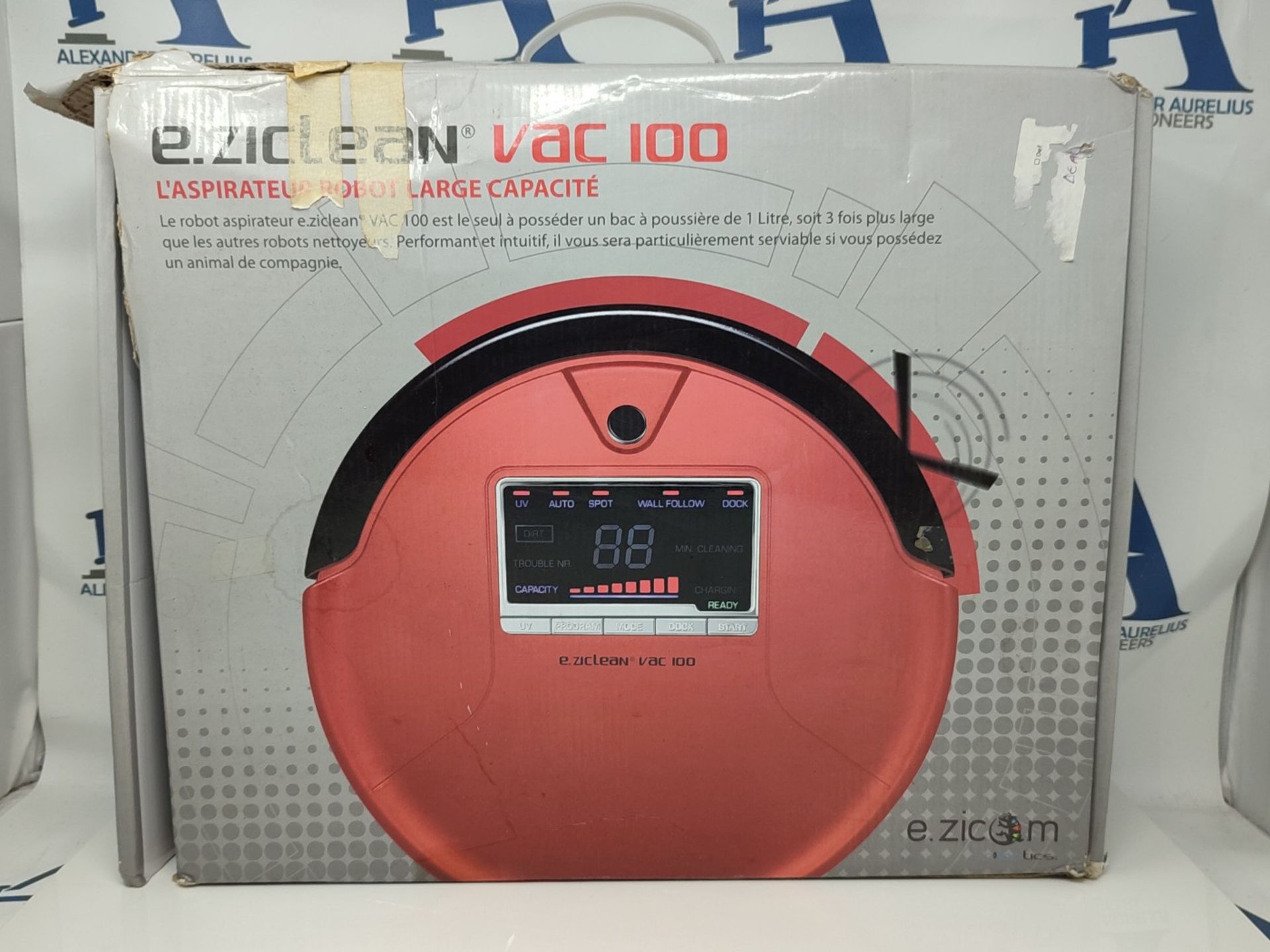 Robot Vacuum Vac 100. Brand E.Zicom
