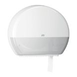 RRP £50.00 Tork 554000 Jumbo Toilet Roll Dispenser T1 / Plastic Dispenser Suitable for T1 Jumbo T