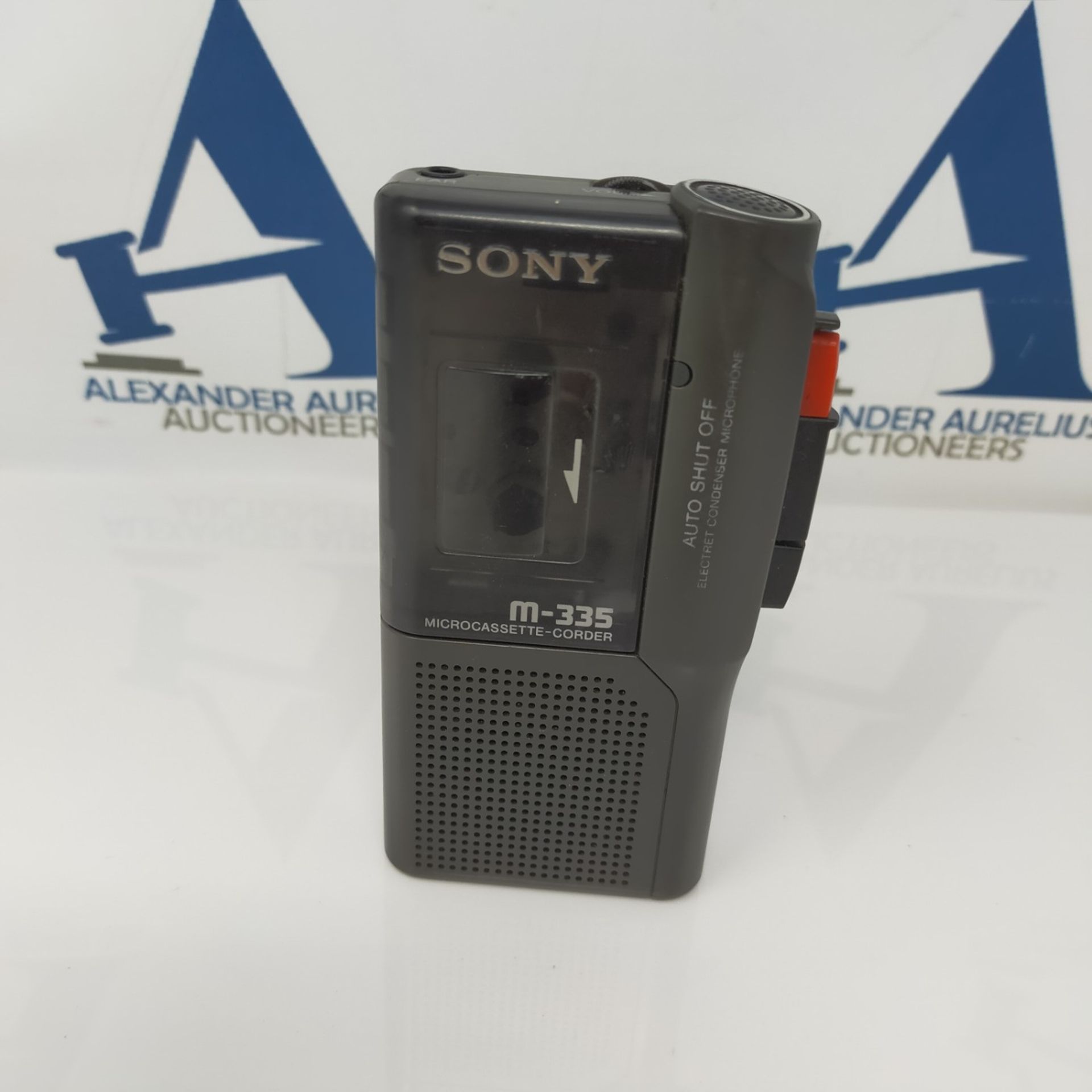 Sony M-335 Pressman MicroCassette Voice Recorder Dictaphone Dictation Machine