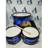 Cherrystone Children s Drum Kit Set in 4 Colours for Kids Aged 3 and Over metallic b