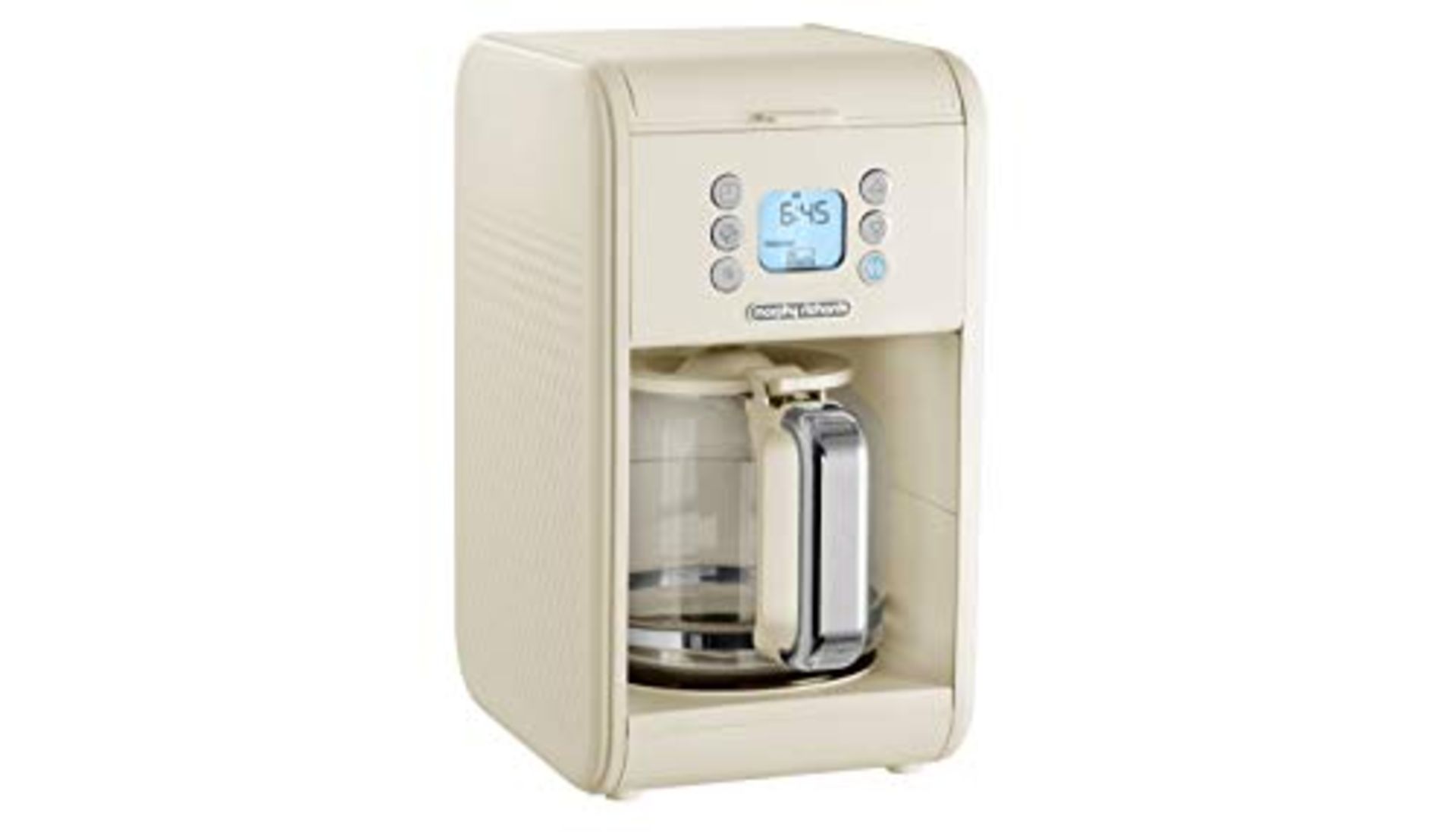 Morphy Richards 163006 Verve Pour Over Filter Coffee Machine,12 Cups, Cream