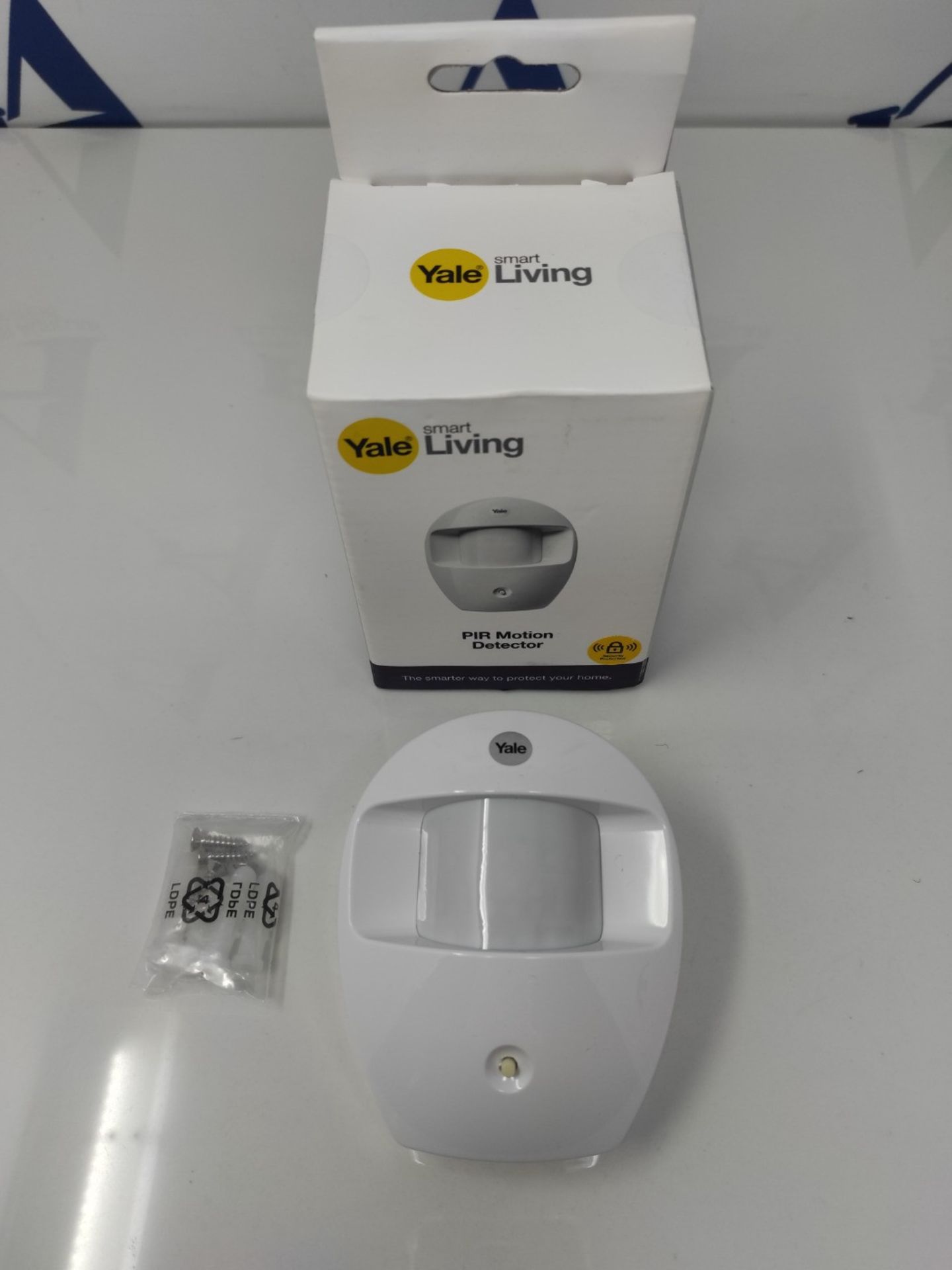 Yale EF-PIR Easy Fit Alarm Accessory PIR Motion Detector, White, Motion Activated, Acc - Image 2 of 2