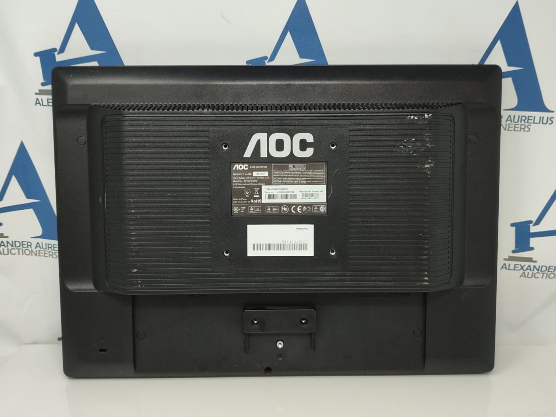 AOC 917 SW TFT19W80PS VGA LCD Monitor - Bild 2 aus 2