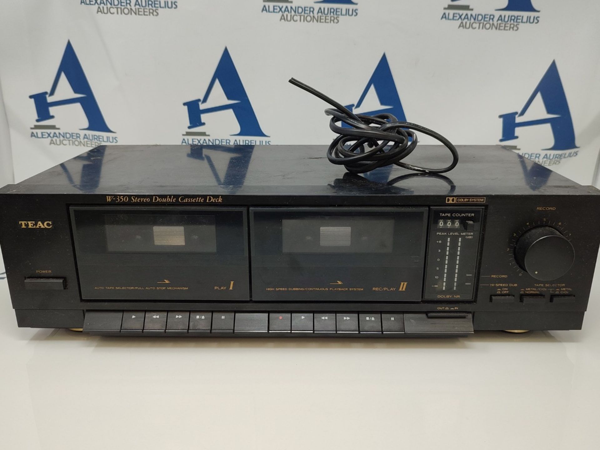 TEAC W-350 W350 Stereo Double Cassette Deck