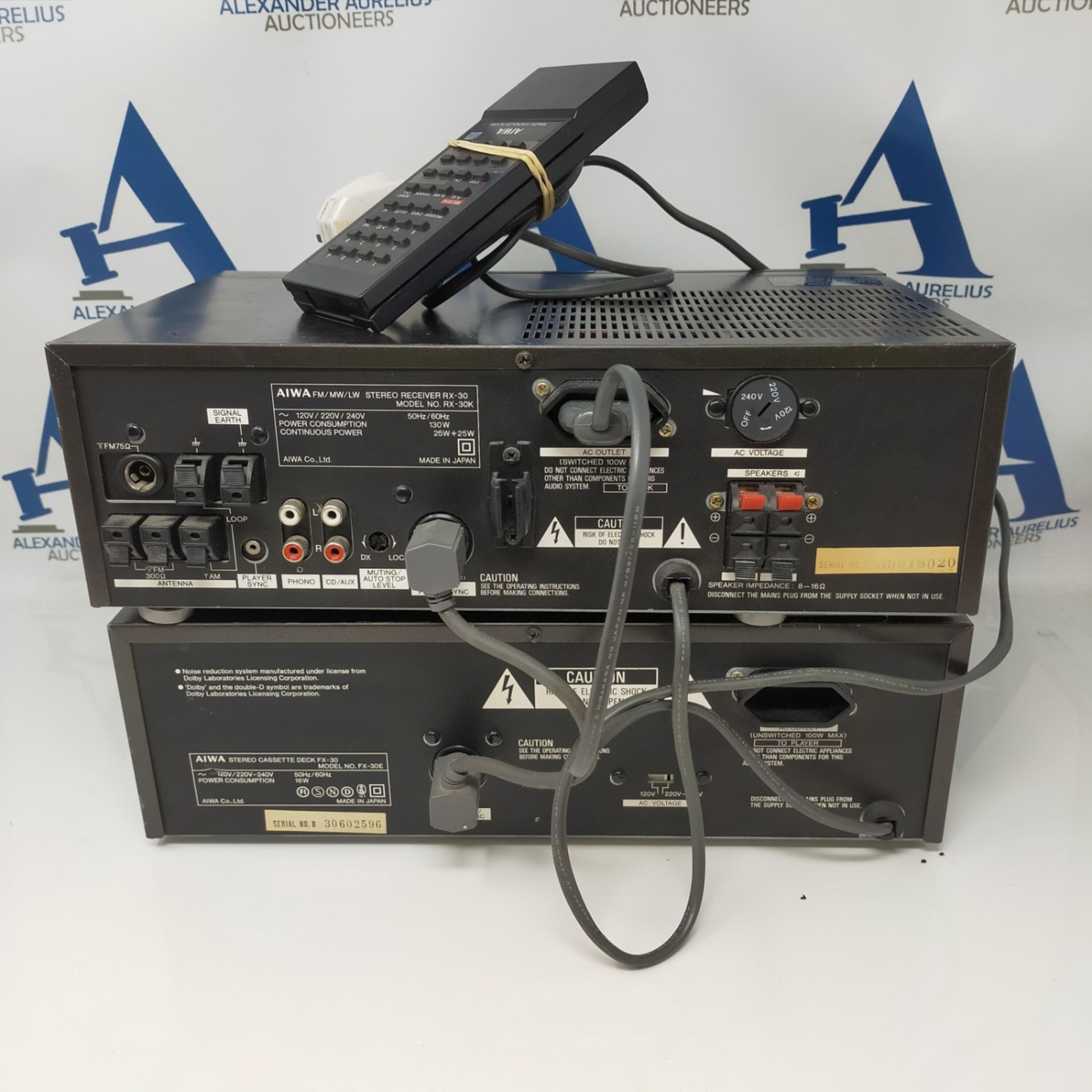 AIWA Shelf Stereo System RX-30 - Image 2 of 2