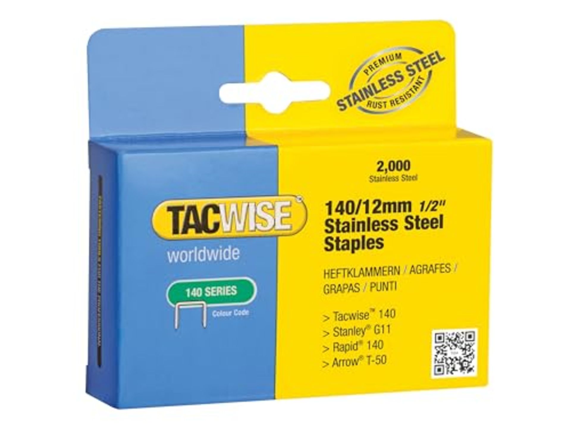 Tacwise 1120 3.1 / 65 mm Extra Galvanised Framing Nails, D Head, Ring Shank, 34° Incl