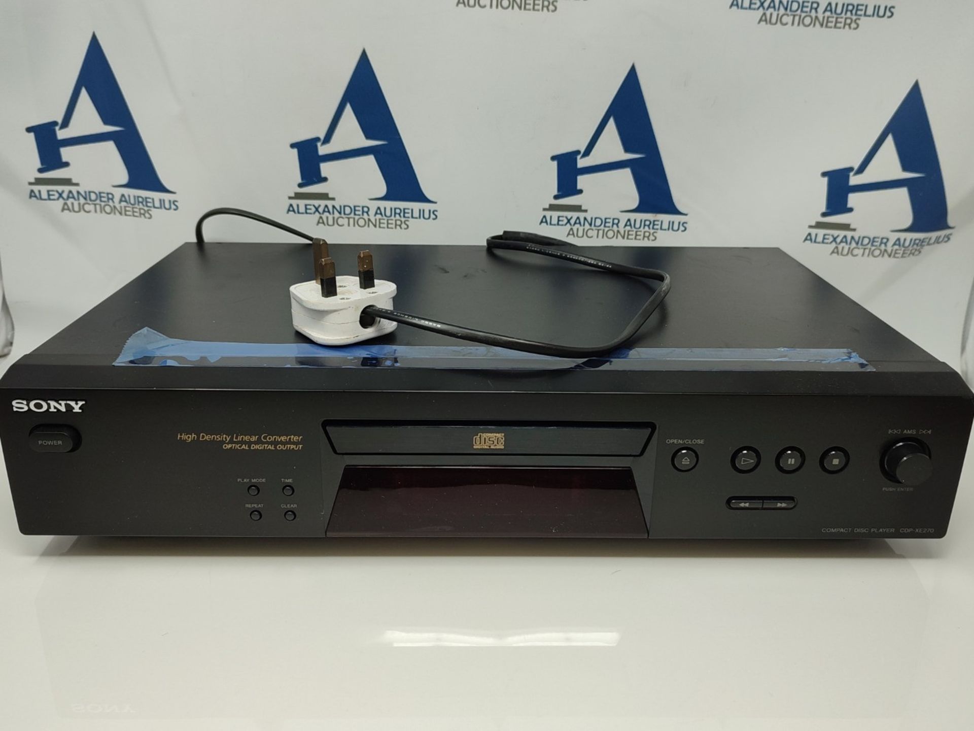 Sony CDP-XE 270 B CD Player Black - Bild 2 aus 2