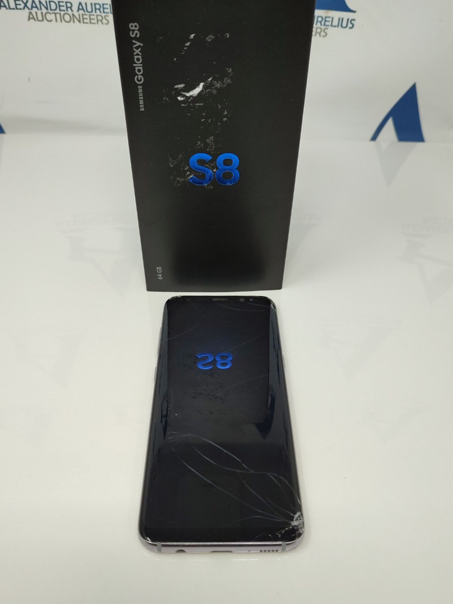 RRP £230.00 [CRACKED] Samsung Galaxy S8 Single SIM 64GB 5.8-Inch - Bild 2 aus 3