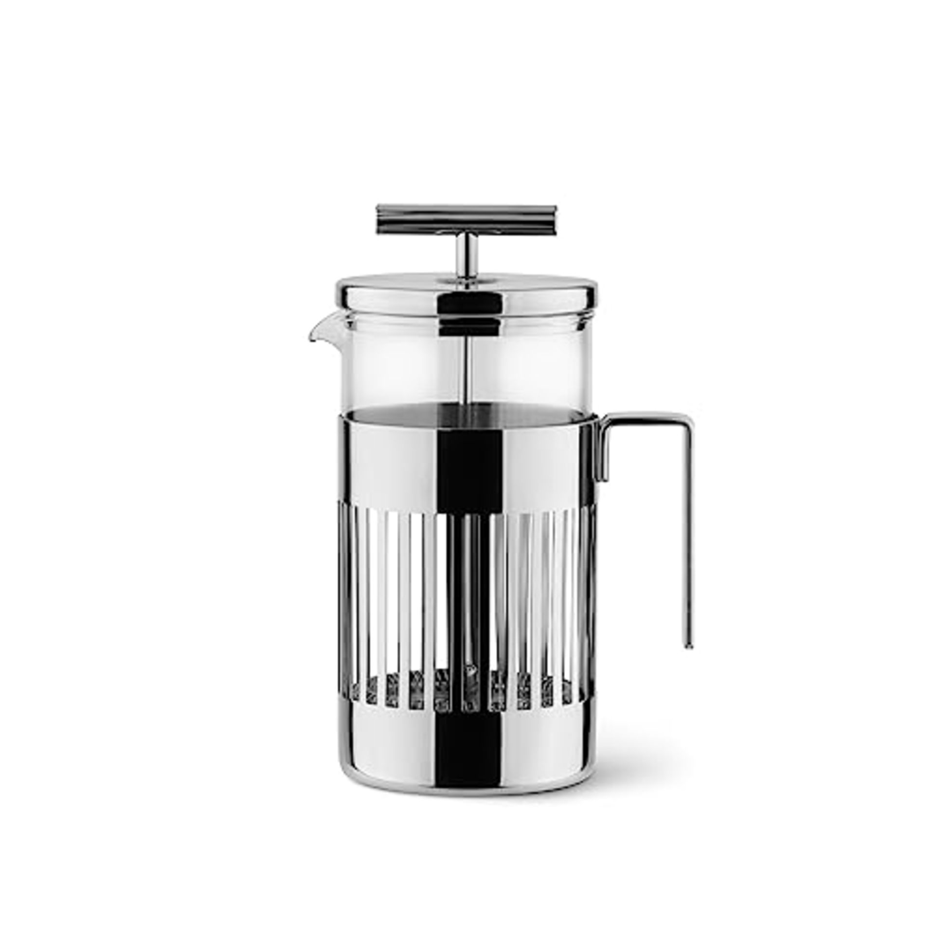 RRP £170.00 Alessi 9094/8 - Press Filter Coffee Maker or Infuser in 18/10 Stainless Steel Mirror P