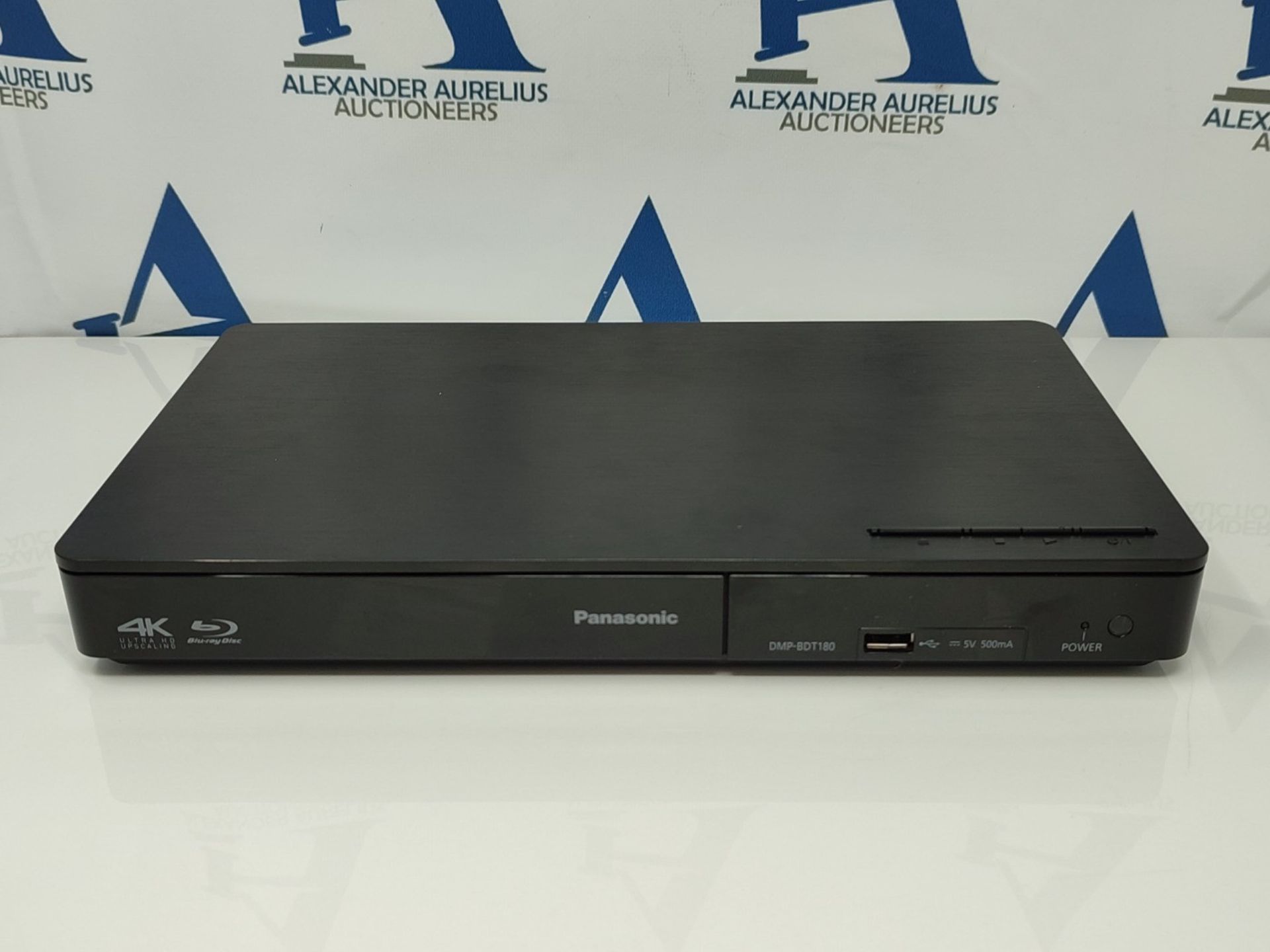 RRP £82.00 Panasonic DMP-BDT180EB 3D Smart Blu-Ray Player - Black, USB, Ethernet - Image 2 of 2