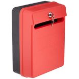 Helix Suggestion and Internal Post Box - Red