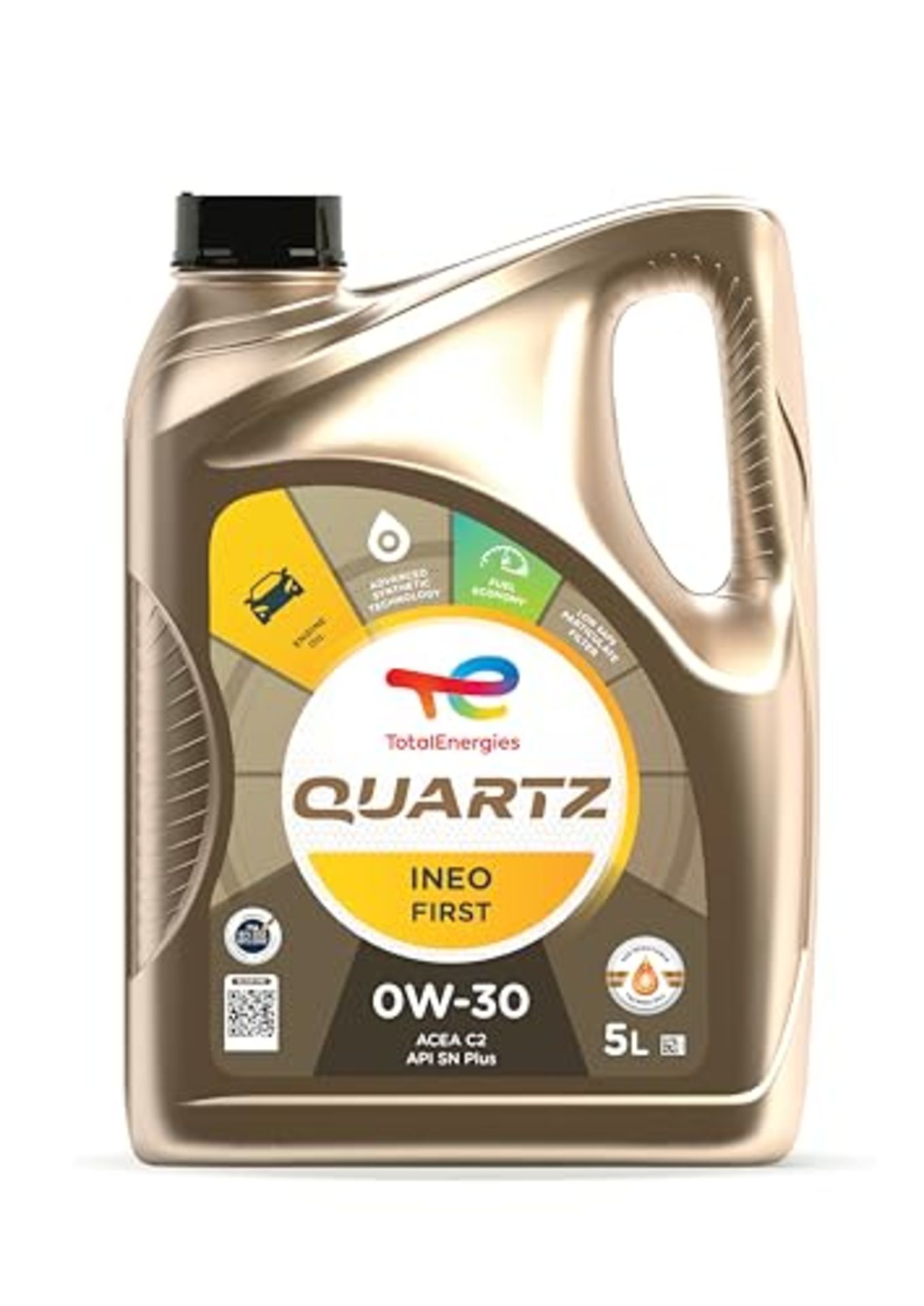 Total Quartz Ineo First 0W-30 Motor Oil, 5 litres