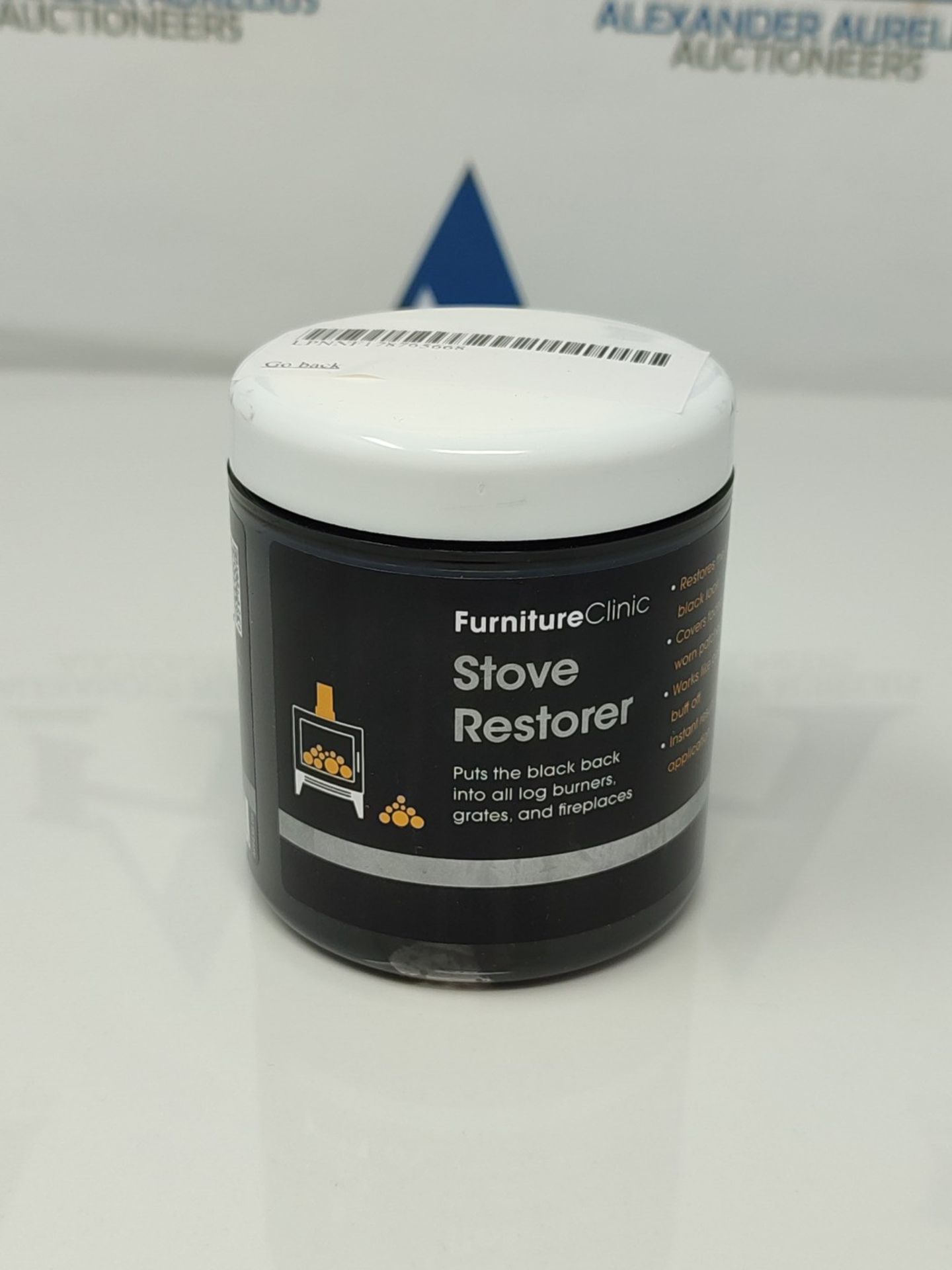 Furniture Clinic Stove Restorer - Restores The Natural Matt Black Colour on Log Burner