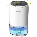 XAXAZON Dehumidifier 1000ml Small Dehumidifier Mini Electric Dehumidifier, Air Cleaner