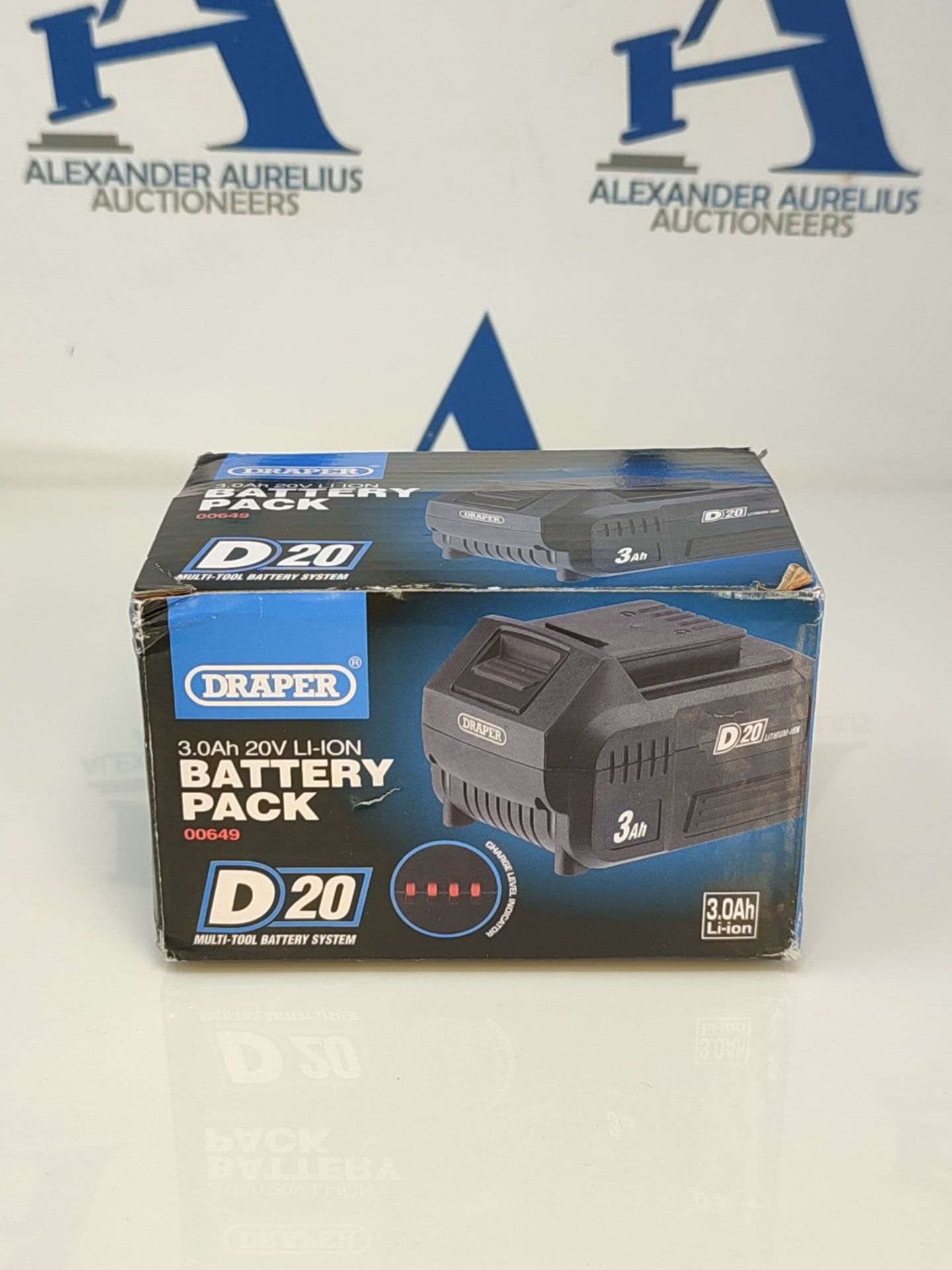 RRP £57.00 D20 20V Lithium Battery (3.0Ah) - Image 2 of 3