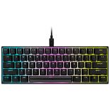 RRP £112.00 Corsair K65 RGB MINI 60% Mechanical Gaming Keyboard (Adjustable RGB Lighting Single Ke