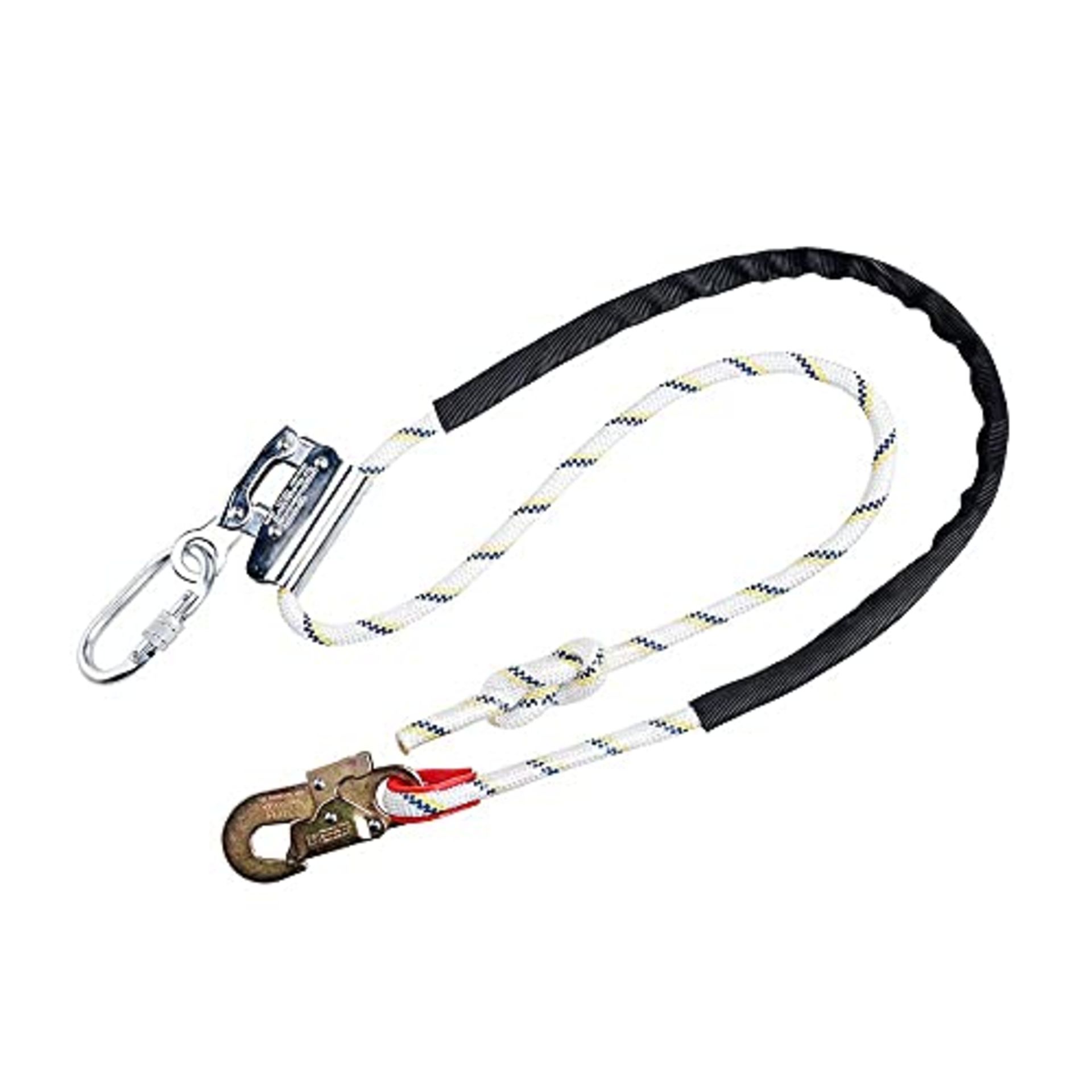 Portwest Work Positioning Lanyard, Color: White, Size: Reg, 200cm