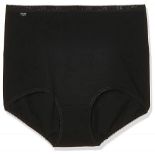 Sloggi Women's Basic+ Maxi 3 Pack Comfort Knickers, Black, 18 UK