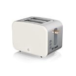 Swan ST14610WHTN, 2 Slice Nordic Toaster, Soft Touch Housing and Matt Finish, 900W, Co