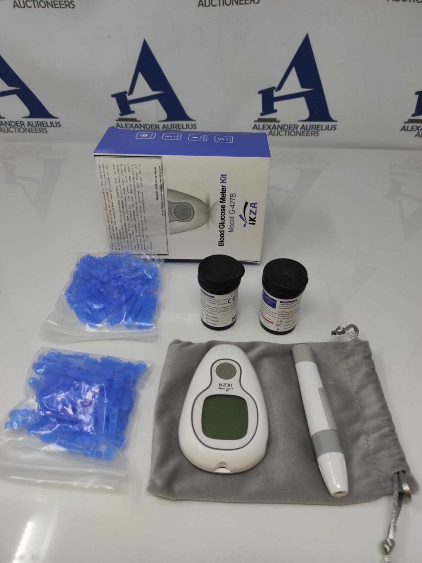 Blood Glucose Monitors Kit, Blood Sugar Monitor NHS Approved UK with Strips x 100 & La