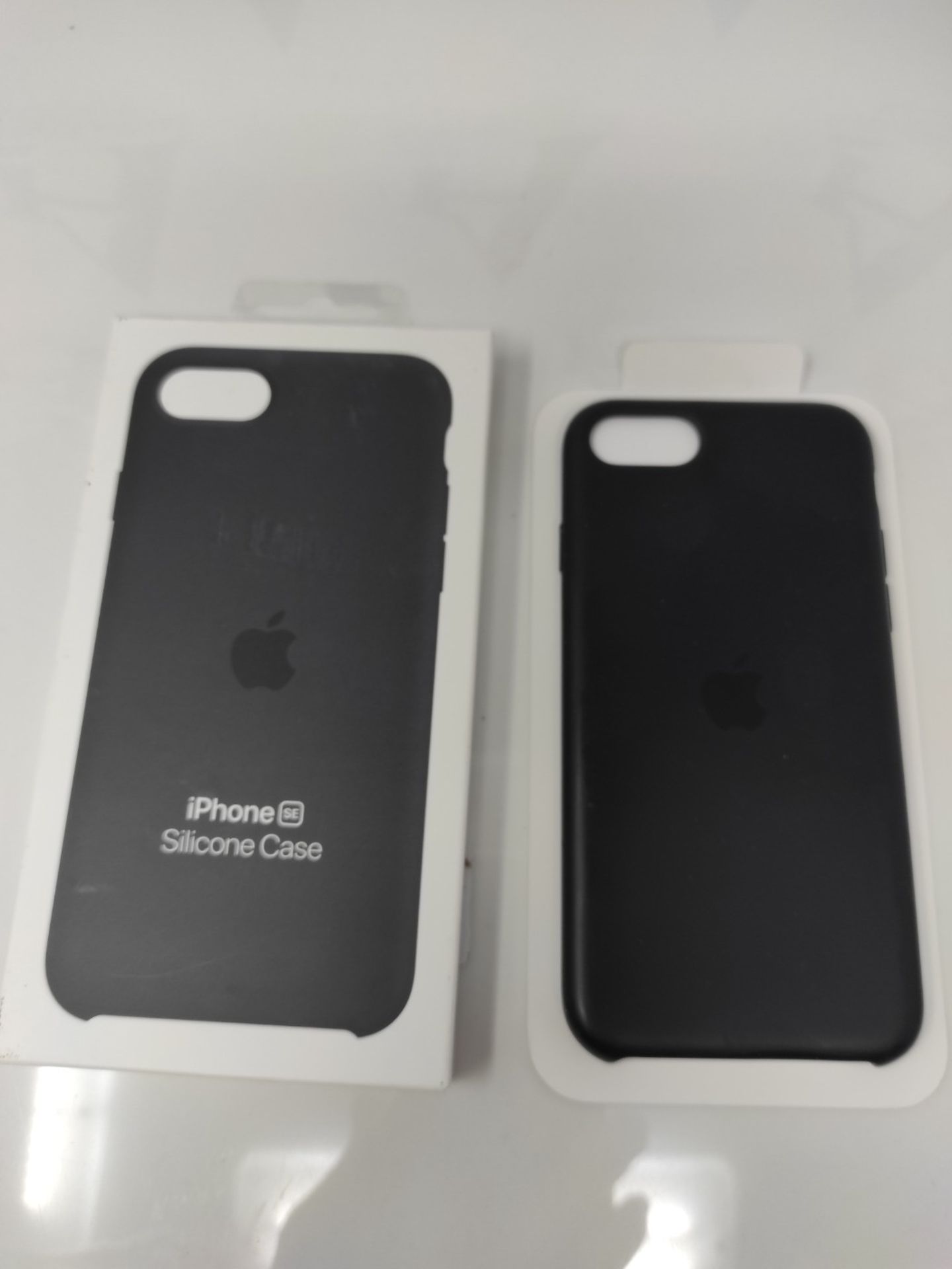 Apple Silicone Case (for iPhone SE) - Midnight - Image 2 of 2