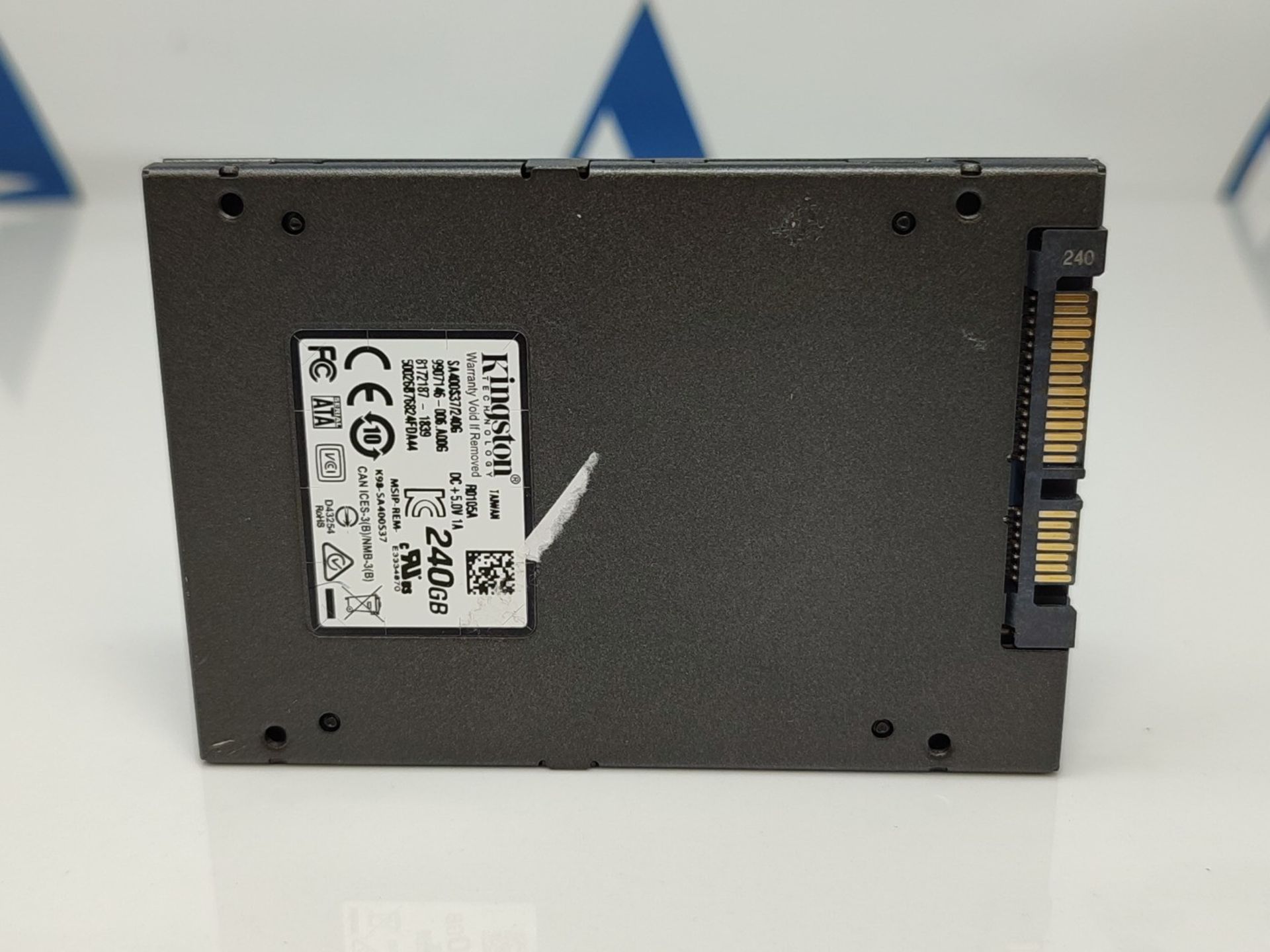 Kingston A400 SSD Interne SSD 2.5" SATA Rev 3.0, 240GB - SA400S37/240G - Image 3 of 3