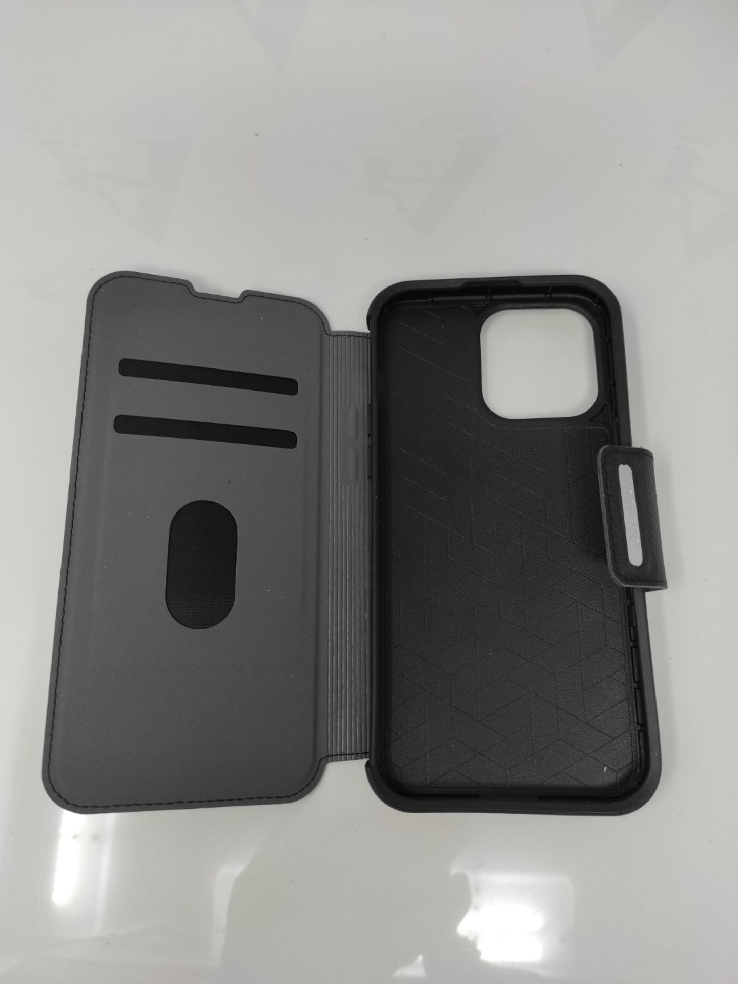 OtterBox Strada Case for iPhone 14 Pro Max, Shockproof, Drop proof, Premium Leather Pr - Image 3 of 3