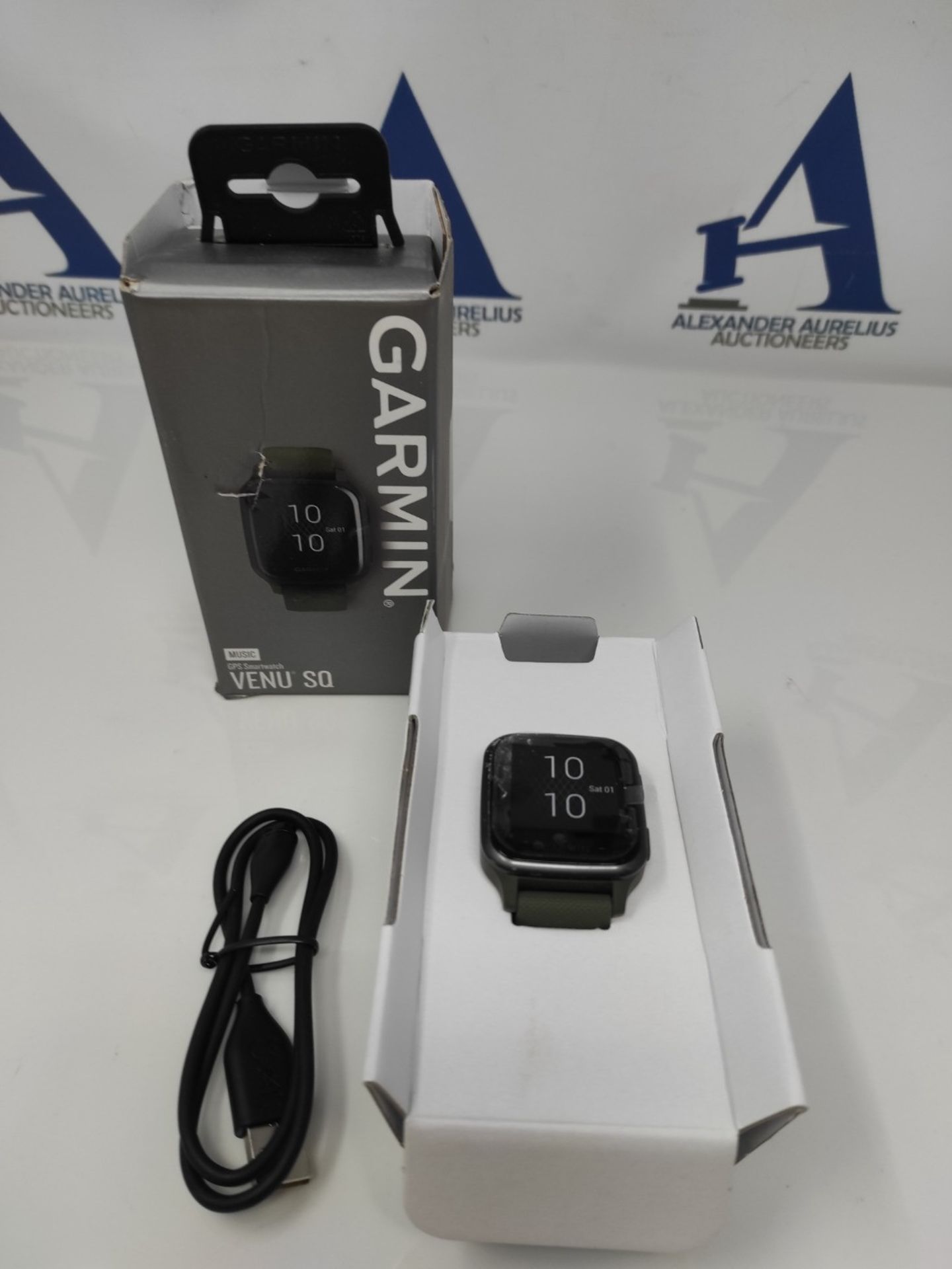 RRP £124.00 Garmin SMARTWATCH VENU SQ Moss/Slate 010-02426-13, TU EU - Image 2 of 3