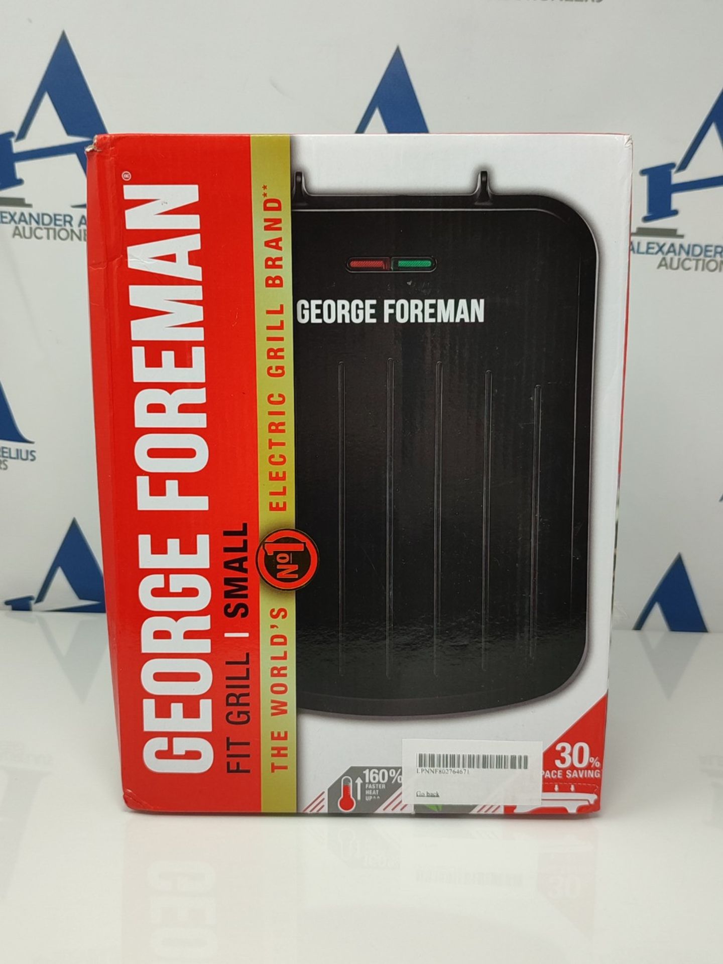 George Foreman 25800 Small Fit Grill - Versatile Griddle, Hot Plate and Toastie Machin - Bild 2 aus 3