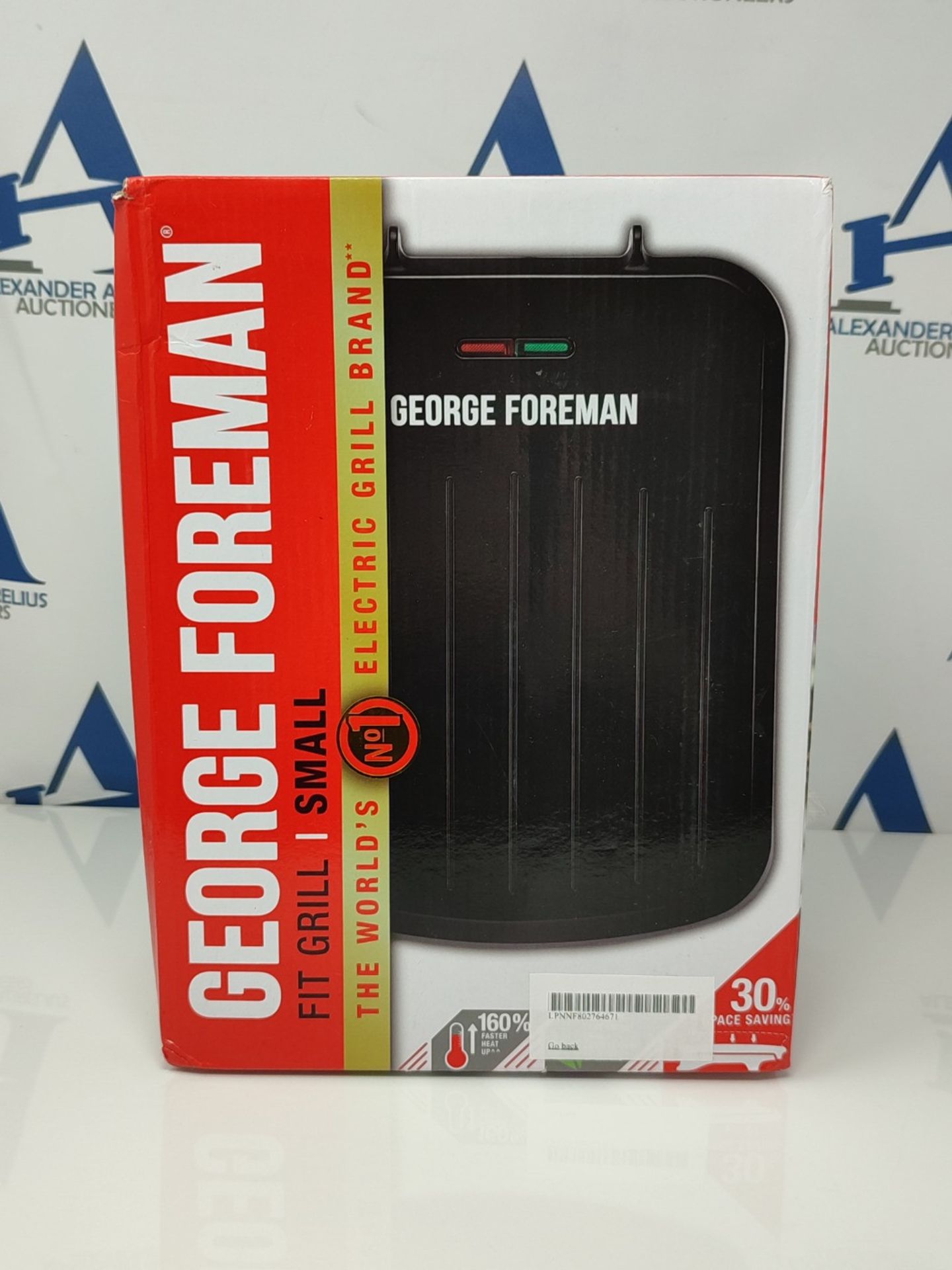 George Foreman 25800 Small Fit Grill - Versatile Griddle, Hot Plate and Toastie Machin - Image 2 of 3