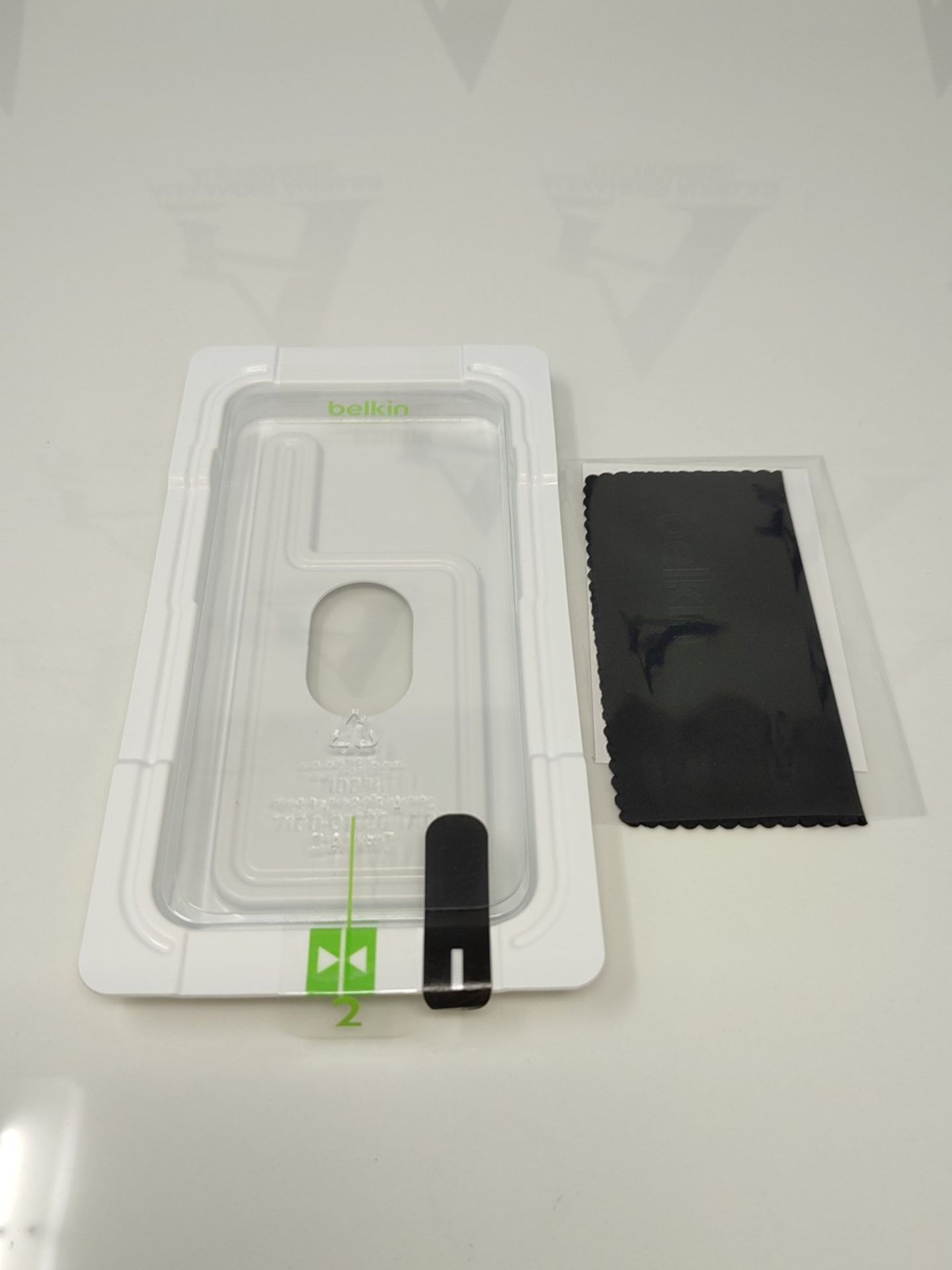 Belkin ScreenForce UltraGlass 2 Treated iPhone 15 Pro Screen Protector, Scratch-Resist - Image 3 of 3