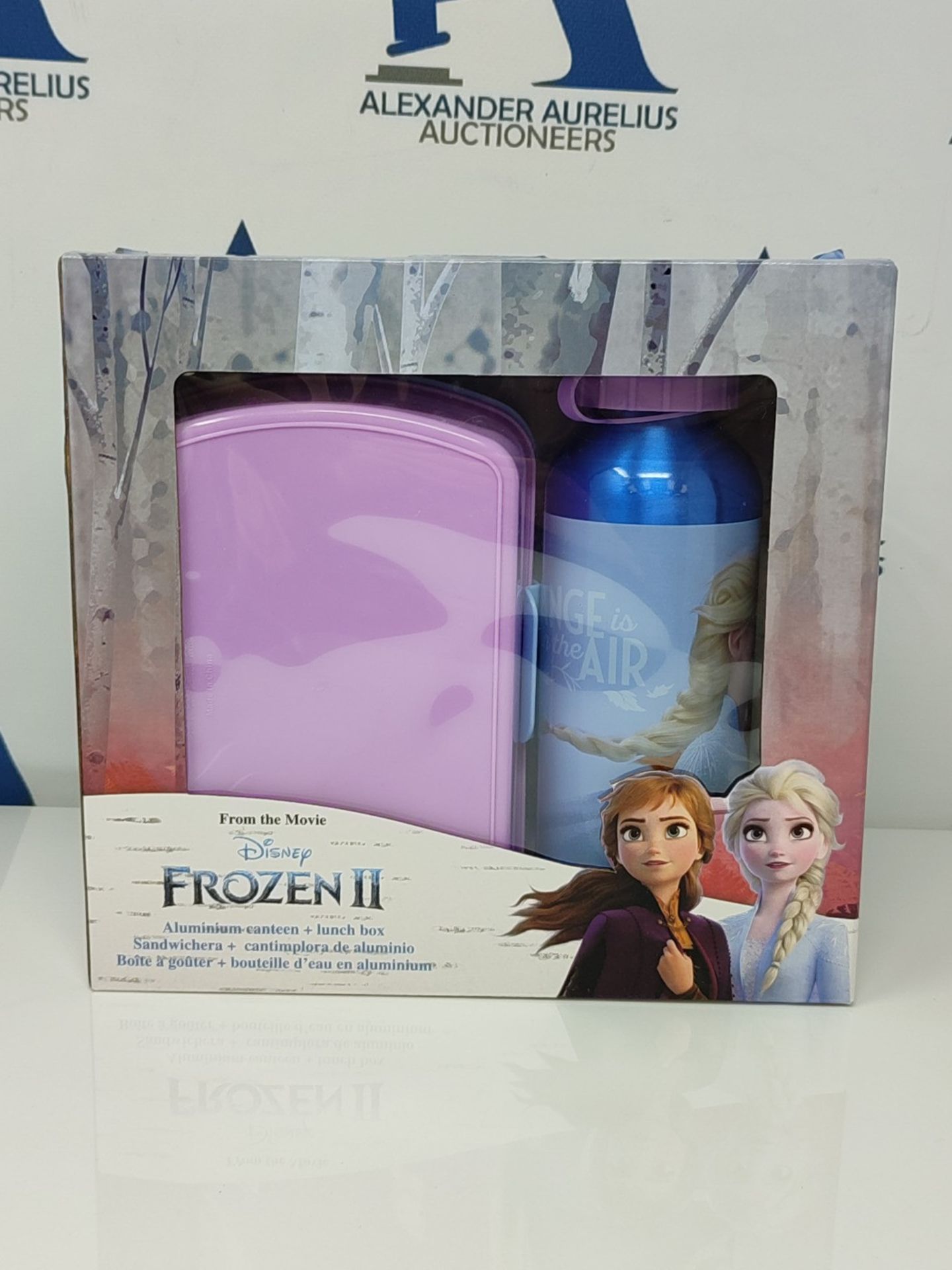2Pcs Frozen Kids Lunchbox and Sports Water Bottle Set Travel Picnic Non-Toxic Children