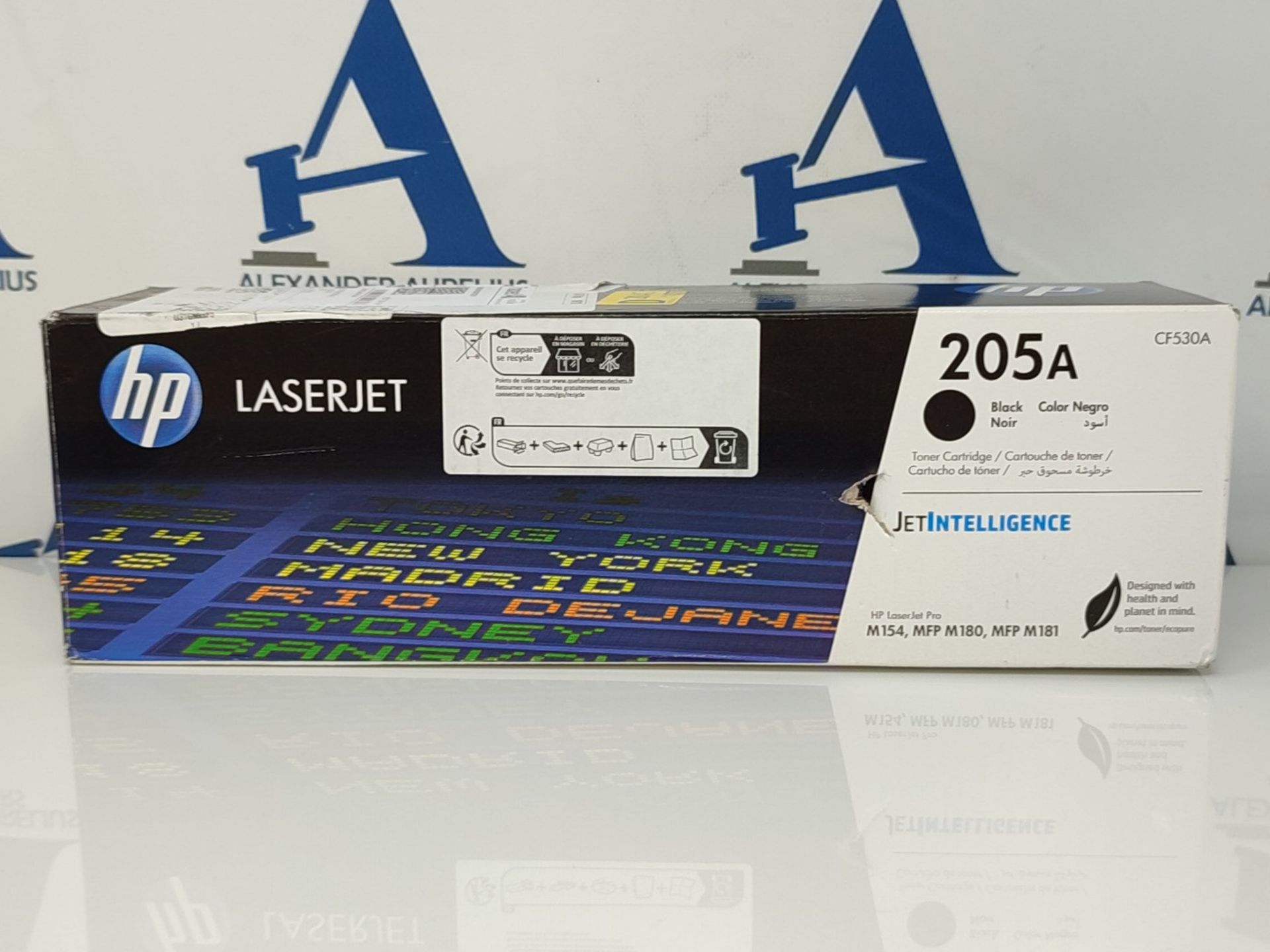 HP CF530A 205A LaserJet Toner Cartridge, Black, Single Pack - Bild 2 aus 3