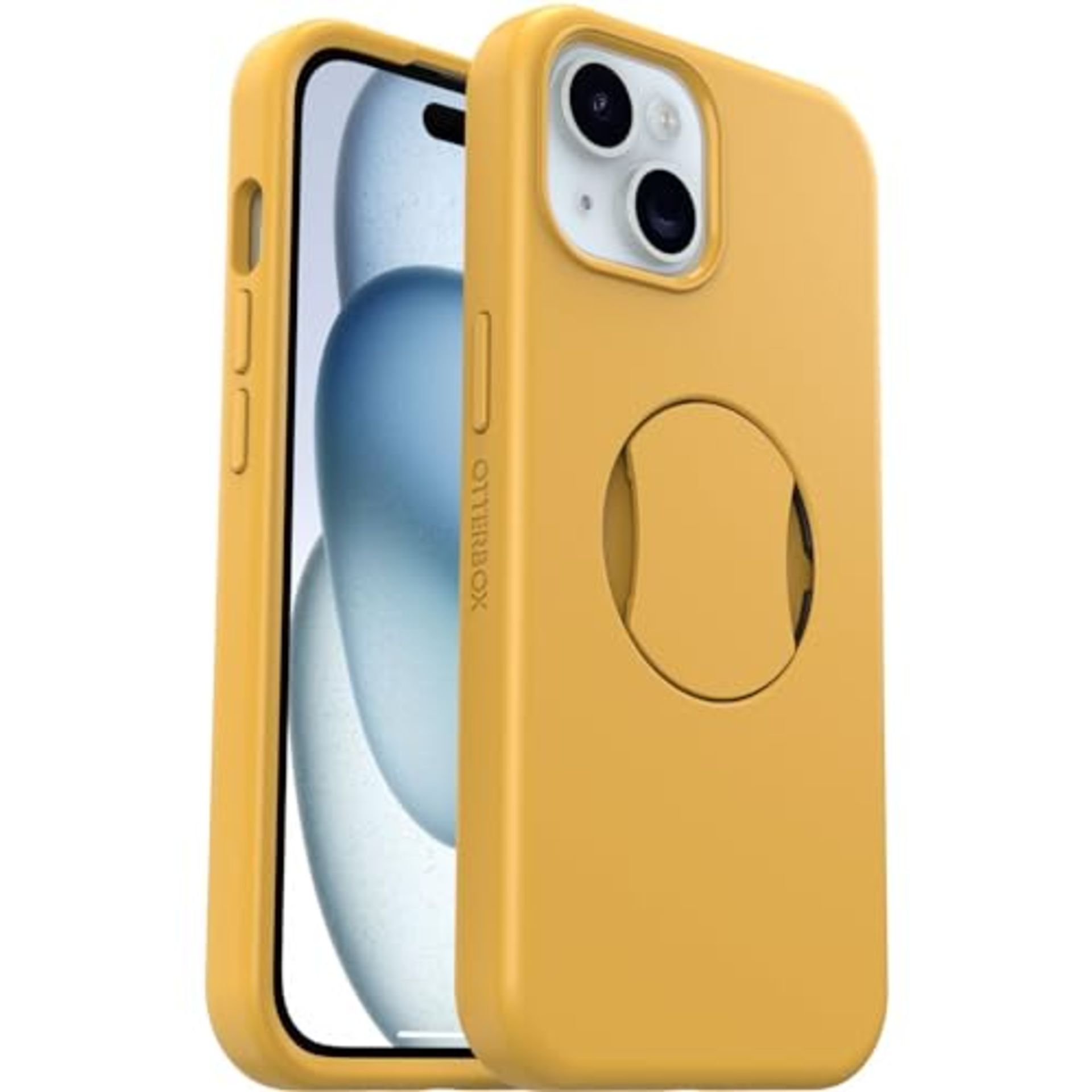 OtterBox OtterGrip Symmetry Case for iPhone 15 / iPhone 14 / iPhone 13 for MagSafe, Dr