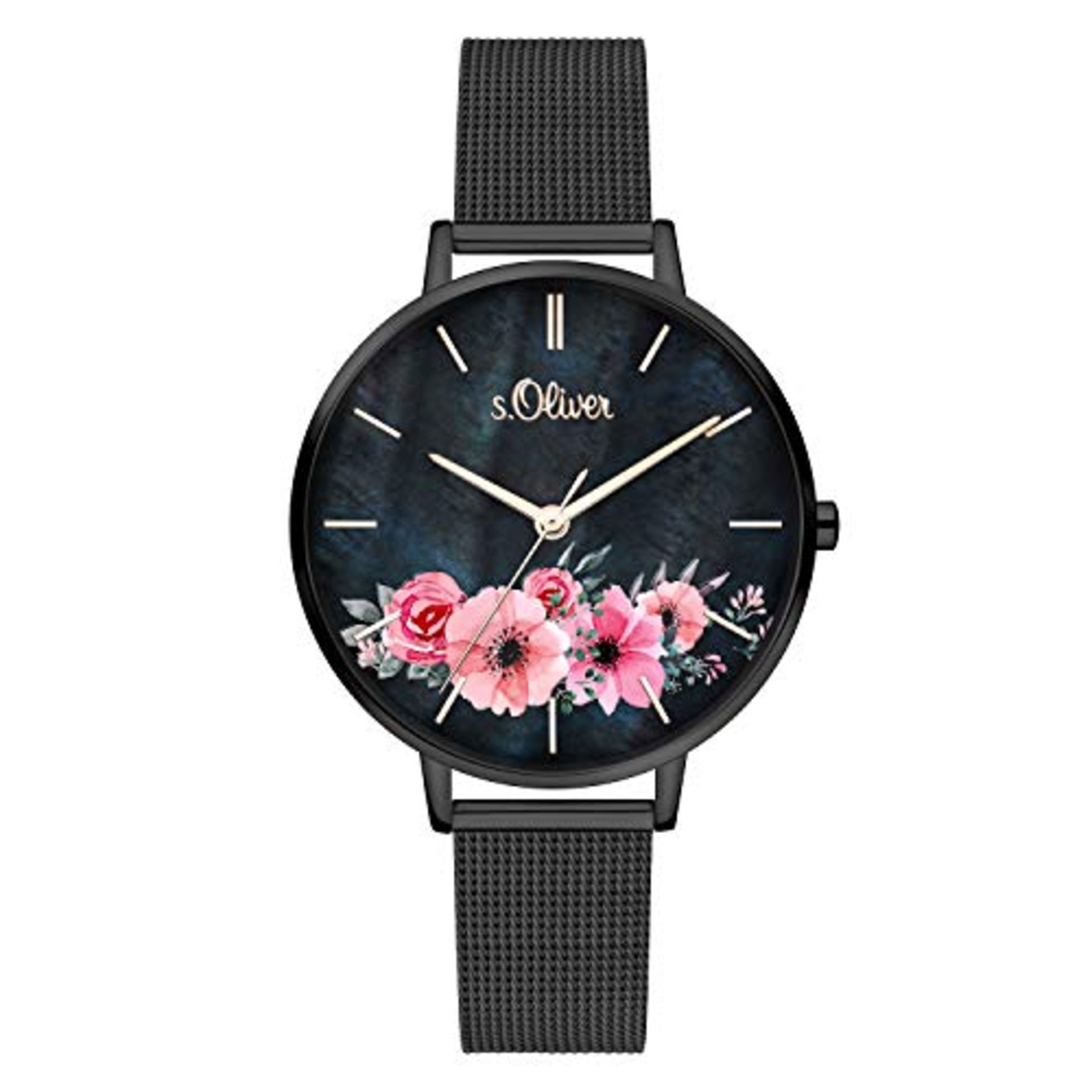 RRP £50.00 s.Oliver Time Women's Analogue Quartz Watch SO-4081-MQ