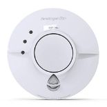 RRP £70.00 FireAngel Pro Connected Smart Smoke Alarm, Mains Powered with Wireless Interlink and 1