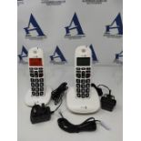 Doro PhoneEasy 100W DECT Cordless Phone with Amplified Sound and Big Buttons, NO Answe